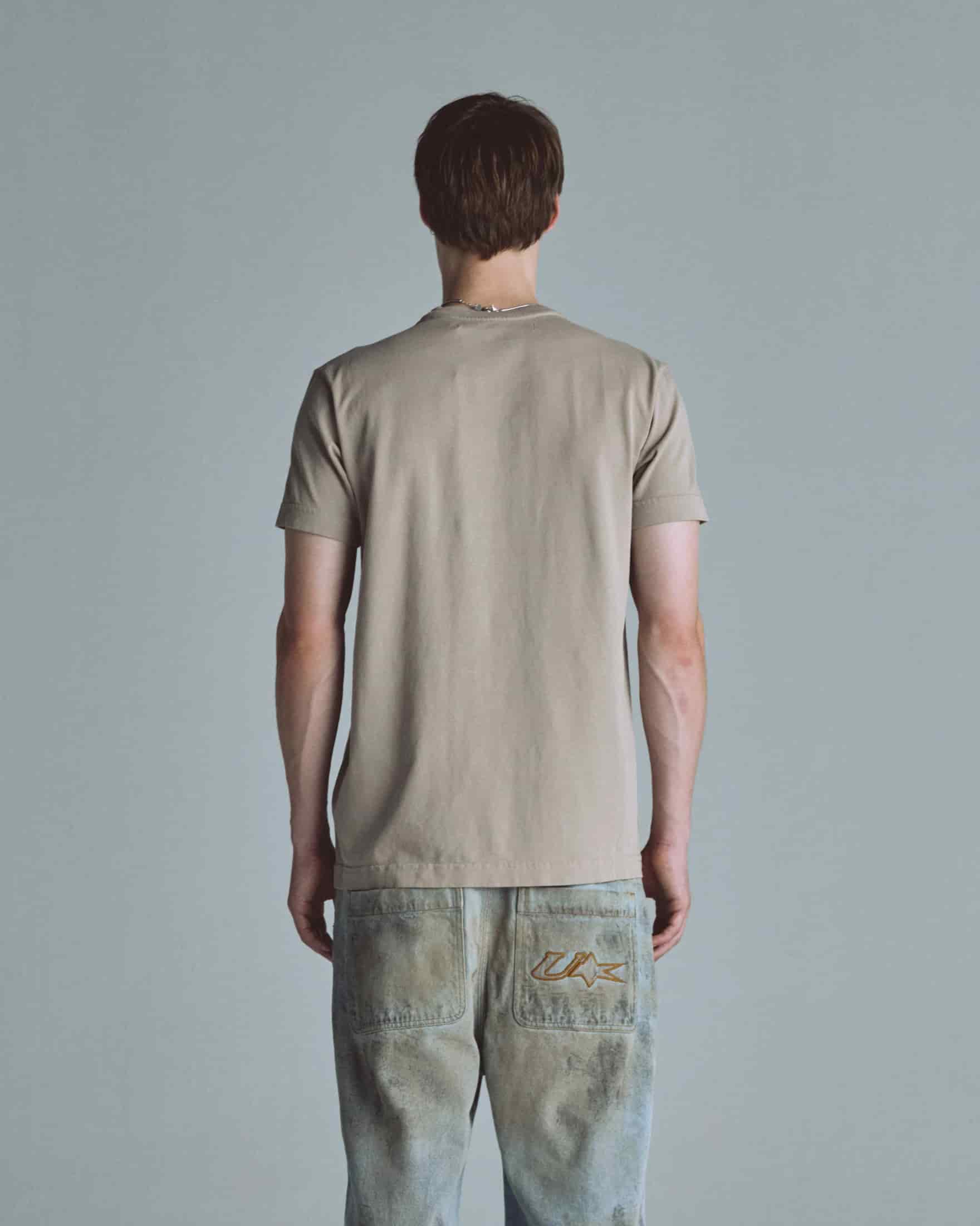 Basics Undergold Company Regular Fit Tshirt Light Brown - miniatura 8