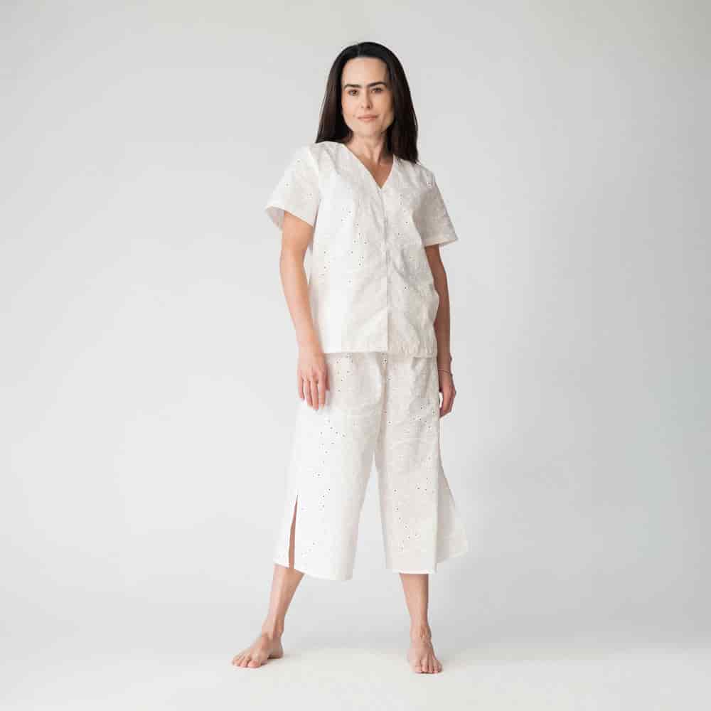 Conjunto de Pijama Capri en Ojalillo - miniatura 1
