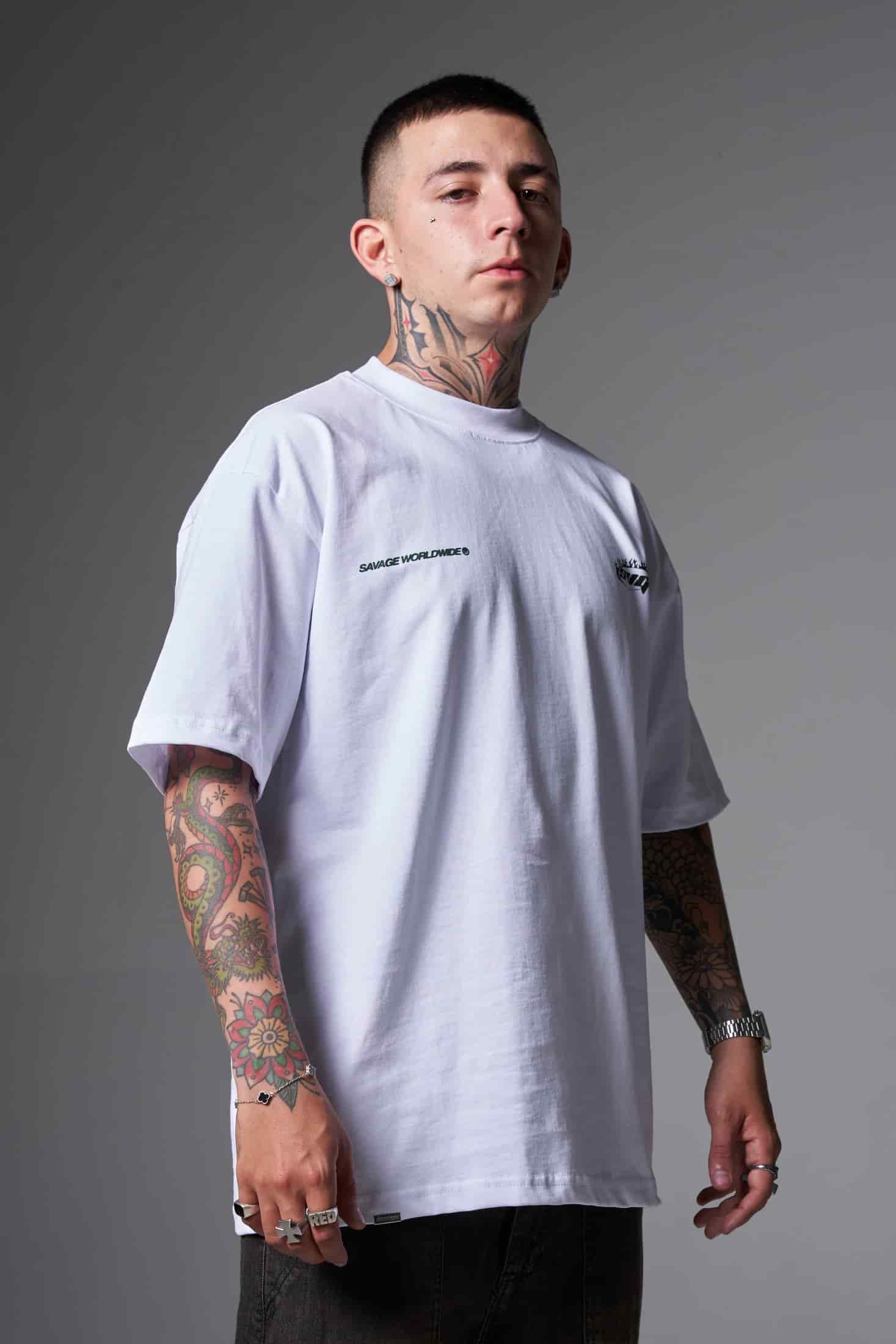 T shirt crema camuflaje 250 gramos - miniatura 5