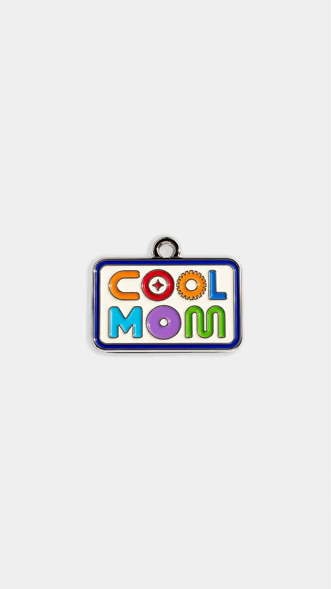 Iraca palm banana keychain "Cool Mom" - miniatura 3