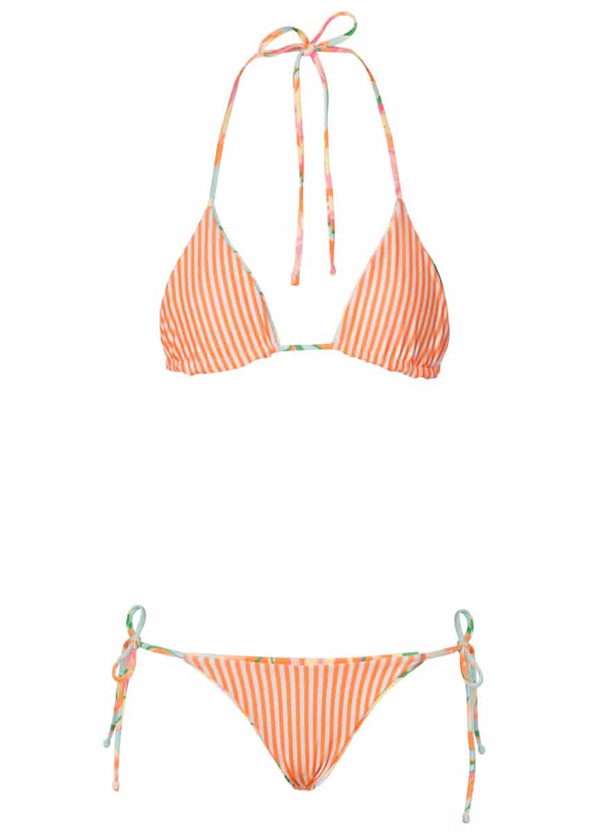Maaji Fiesta Bloom Balmy Sliding Triangle Bikini Top - miniatura 7