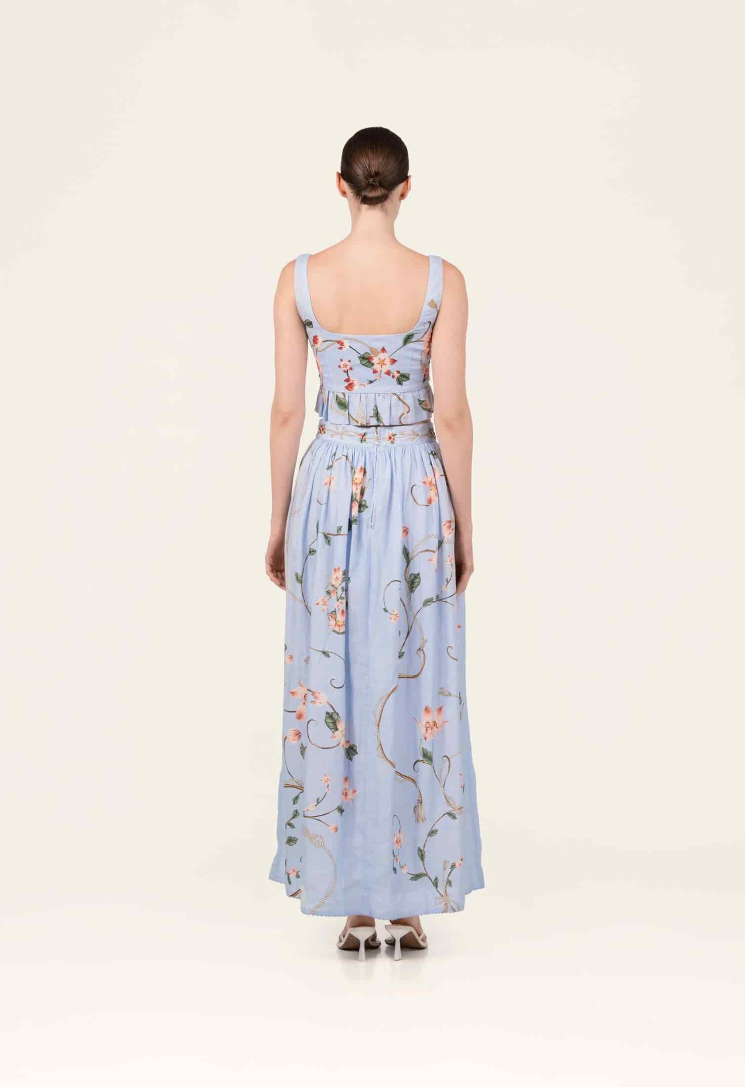 Tangelo Navegante Maxi Skirt - miniatura 7