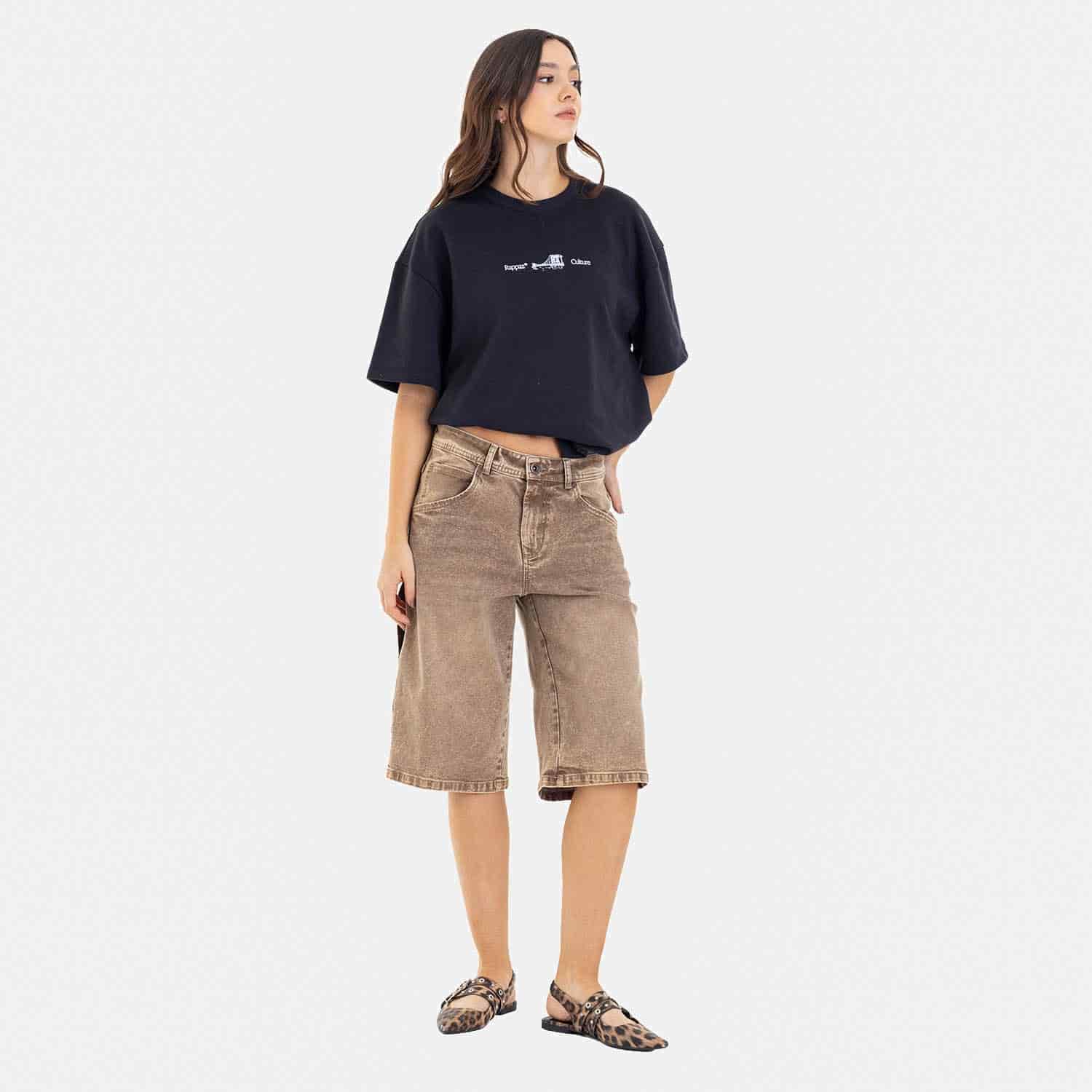 Classic Fit Jort Mocca - miniatura 12