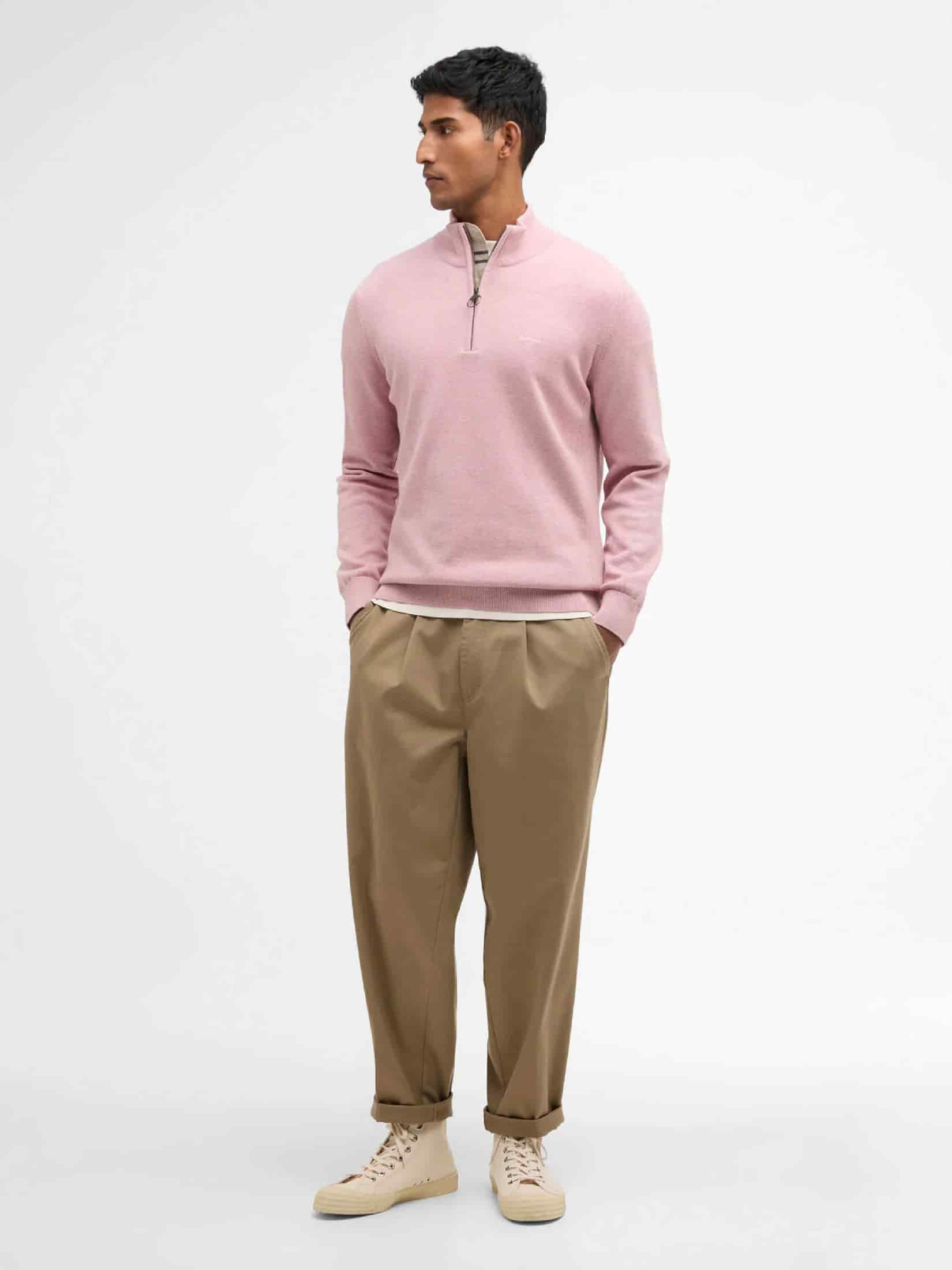 Cotton Quarter-Zip Jumper - miniatura 26