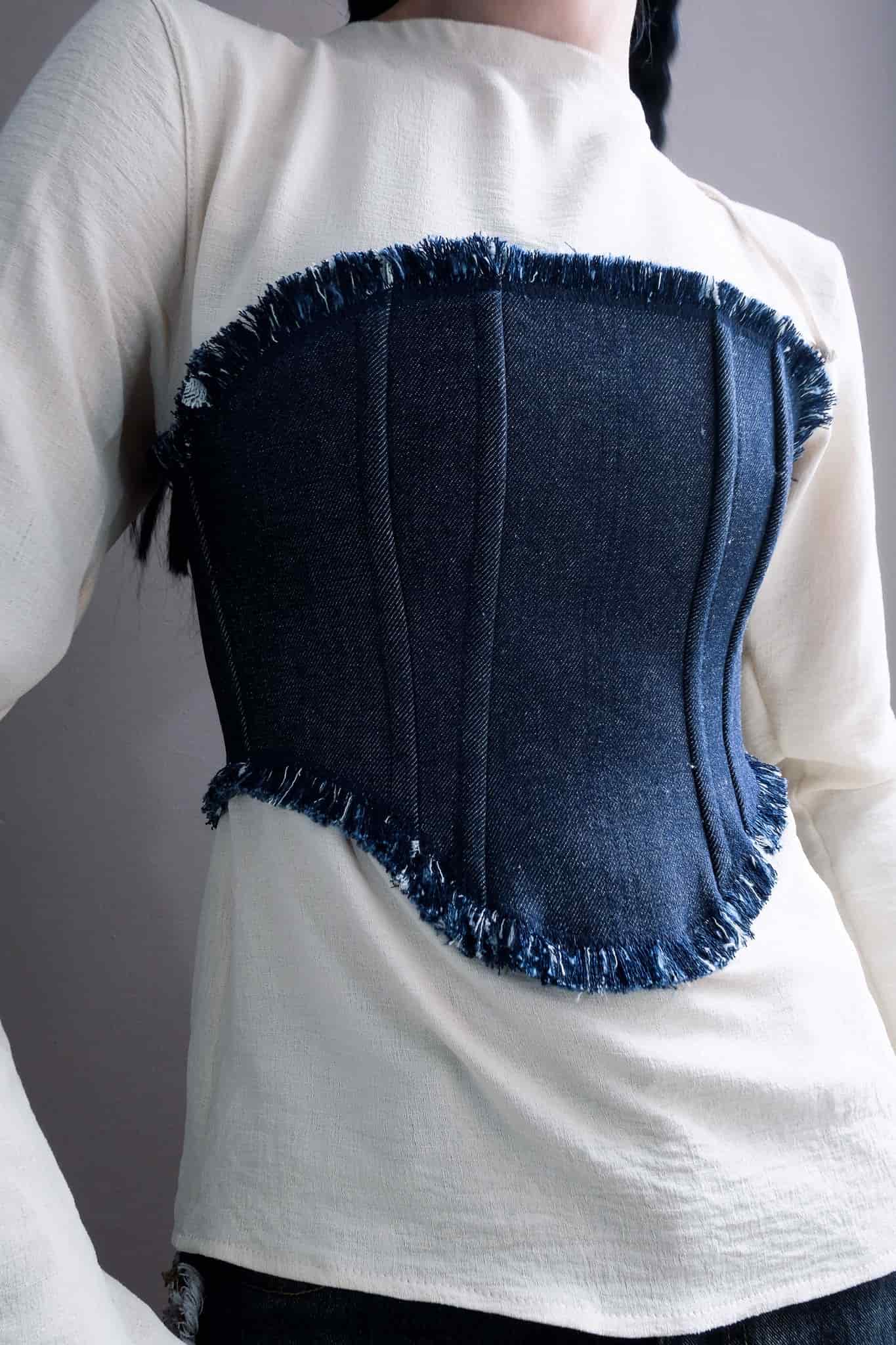 Corset Básico Demin - miniatura 1