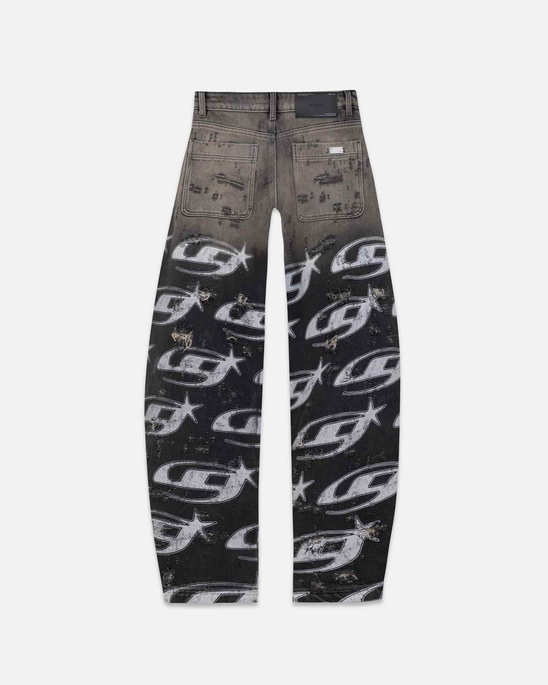 W Act 1 UG Star Ankle Focus Jean Washed Gray - miniatura 3