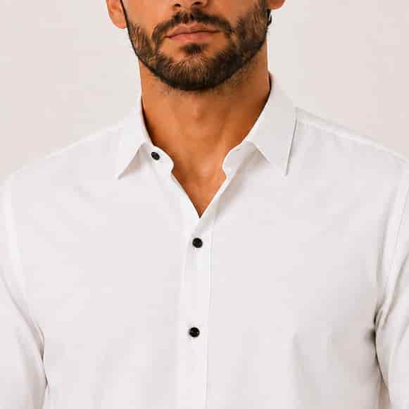 CAMISA ML 100% ALGODON HOMBRE - miniatura 3