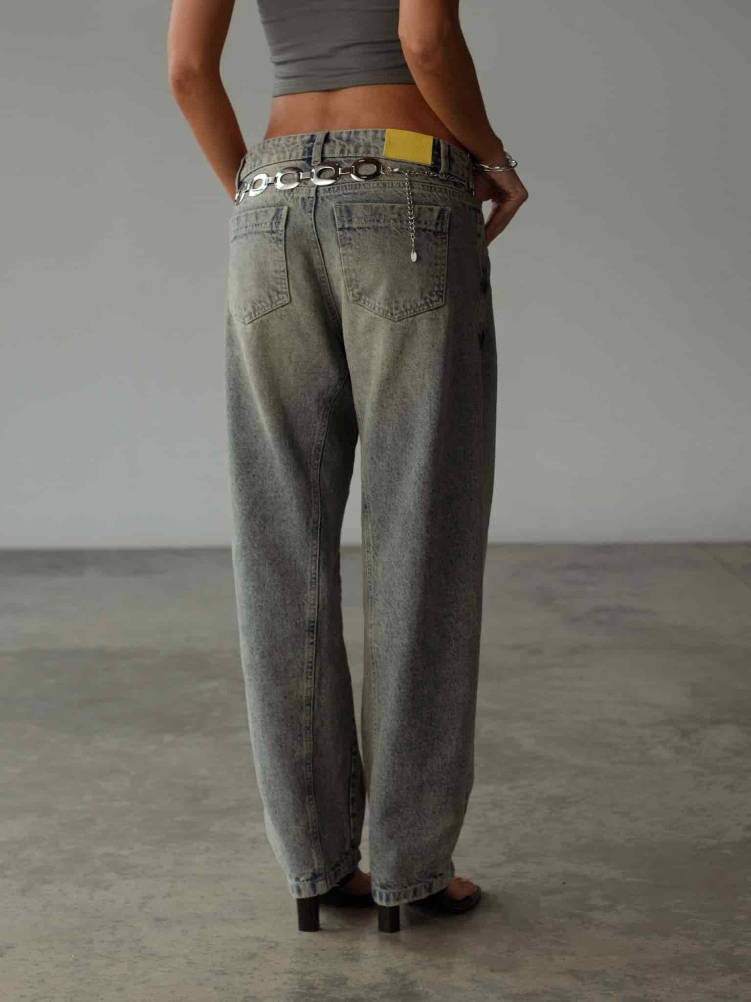 LONG BARREL JEAN - SUNBLEACHED - miniatura 8