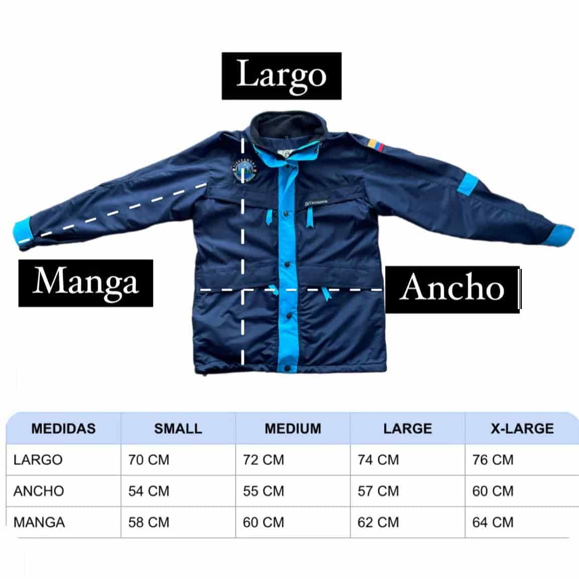 Chaqueta Explorador Azul Térmica - miniatura 5