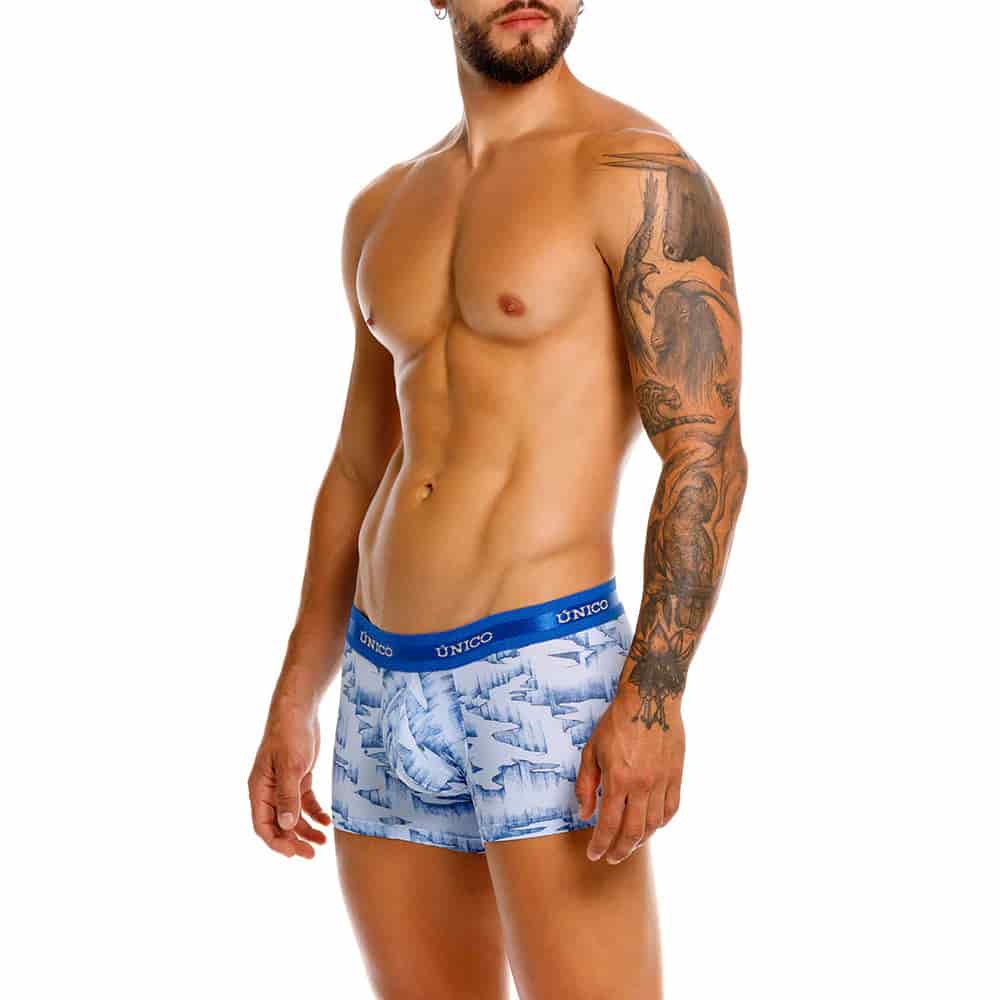 BOXER CORTO BULEVAR AZUL - miniatura 6