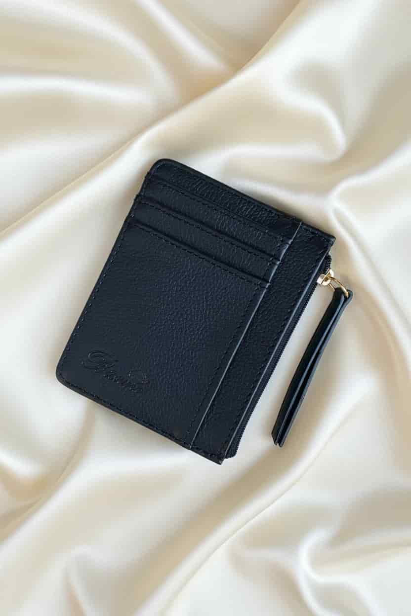 Card holder  cuero puro negro  bésame - miniatura 1
