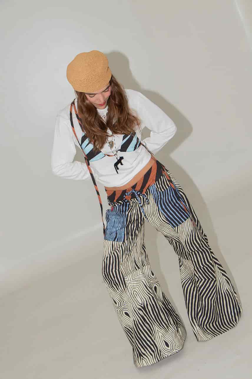 Zebra Palazzo Pants - miniatura 2