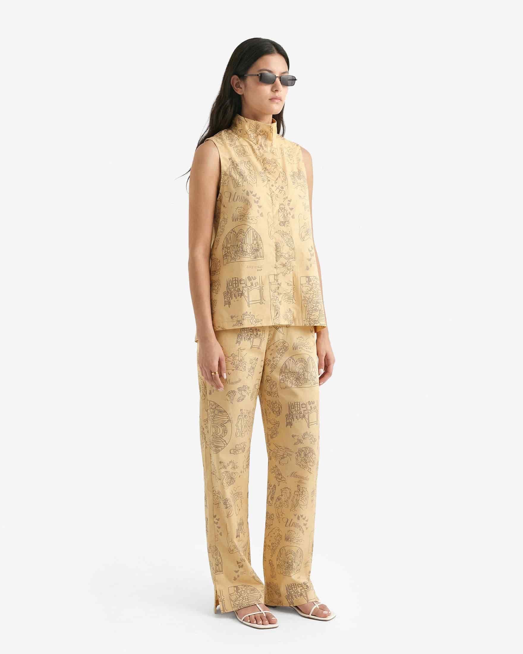 Relaxed Pant - Yellow/Gray - miniatura 2