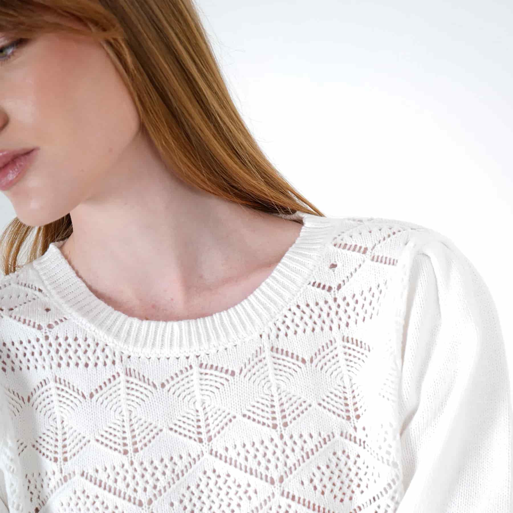 Sweater Cuello Camisero Manga Larga - miniatura 4