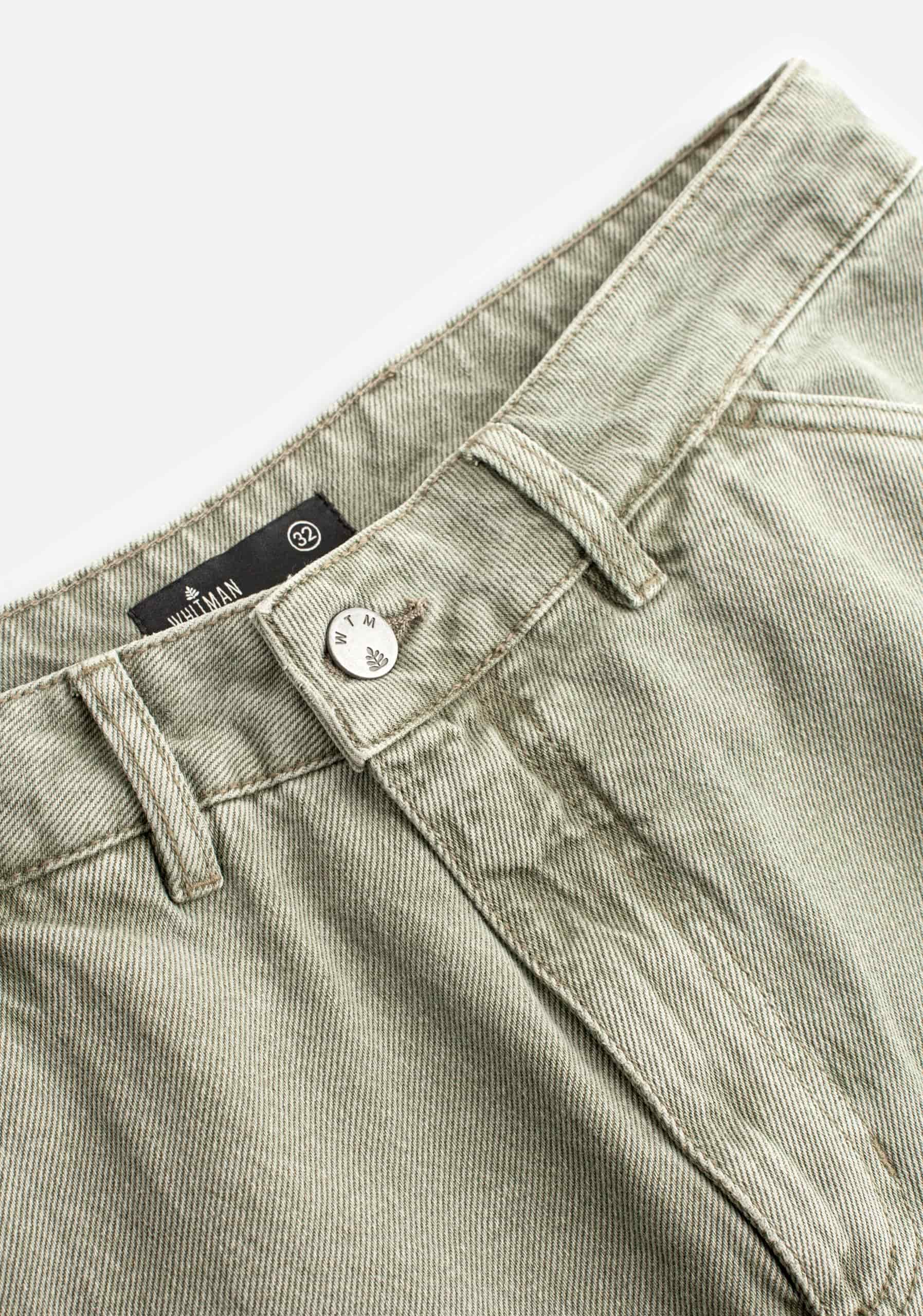Pantalon H Dylan 5 Bols Verde - miniatura 8