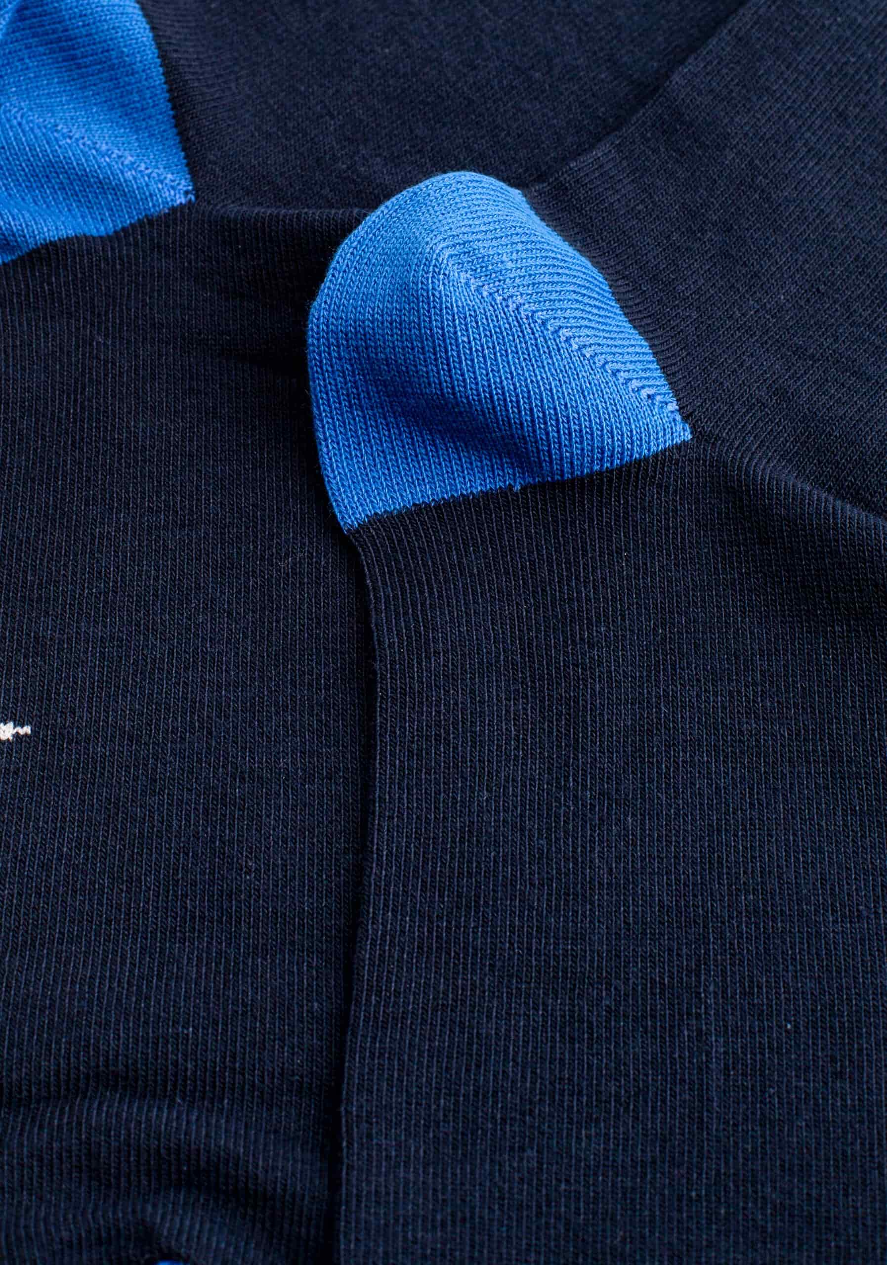Medias H Formal Unicolor Azul Osc - Punt Azul - miniatura 2