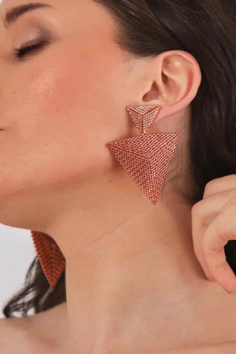 Triangle Earrings - miniatura 3