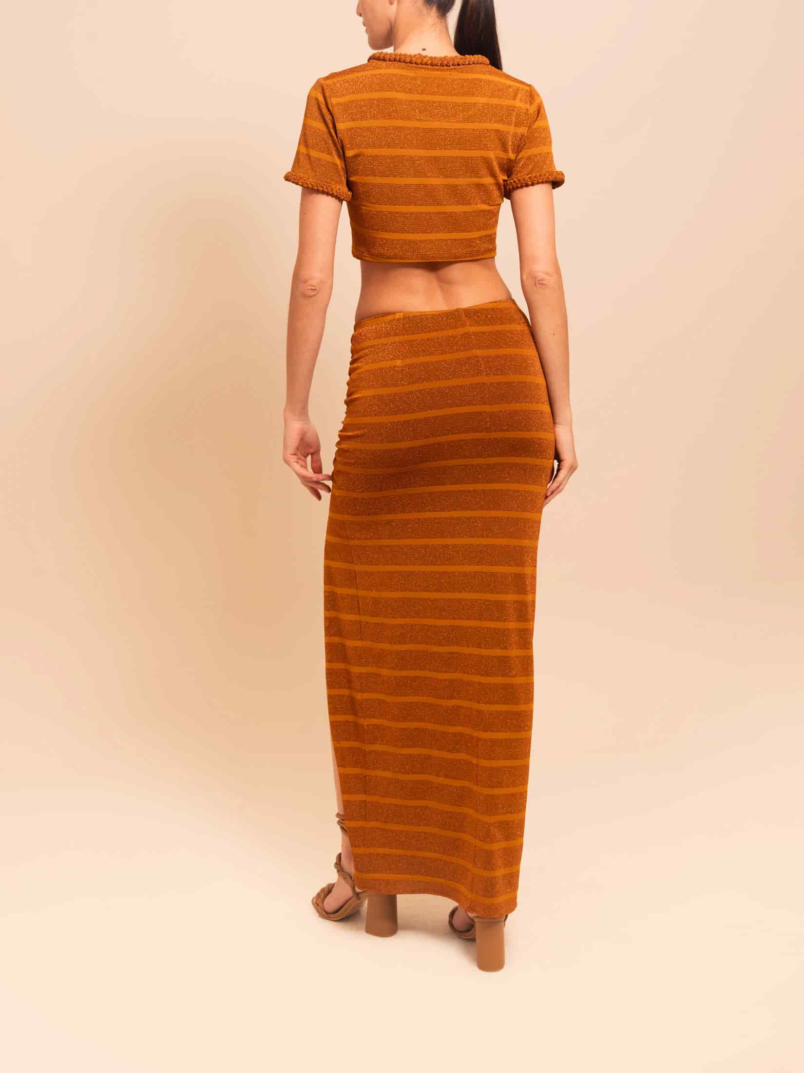 SUSY TOP BRONZE STRIPE - miniatura 2