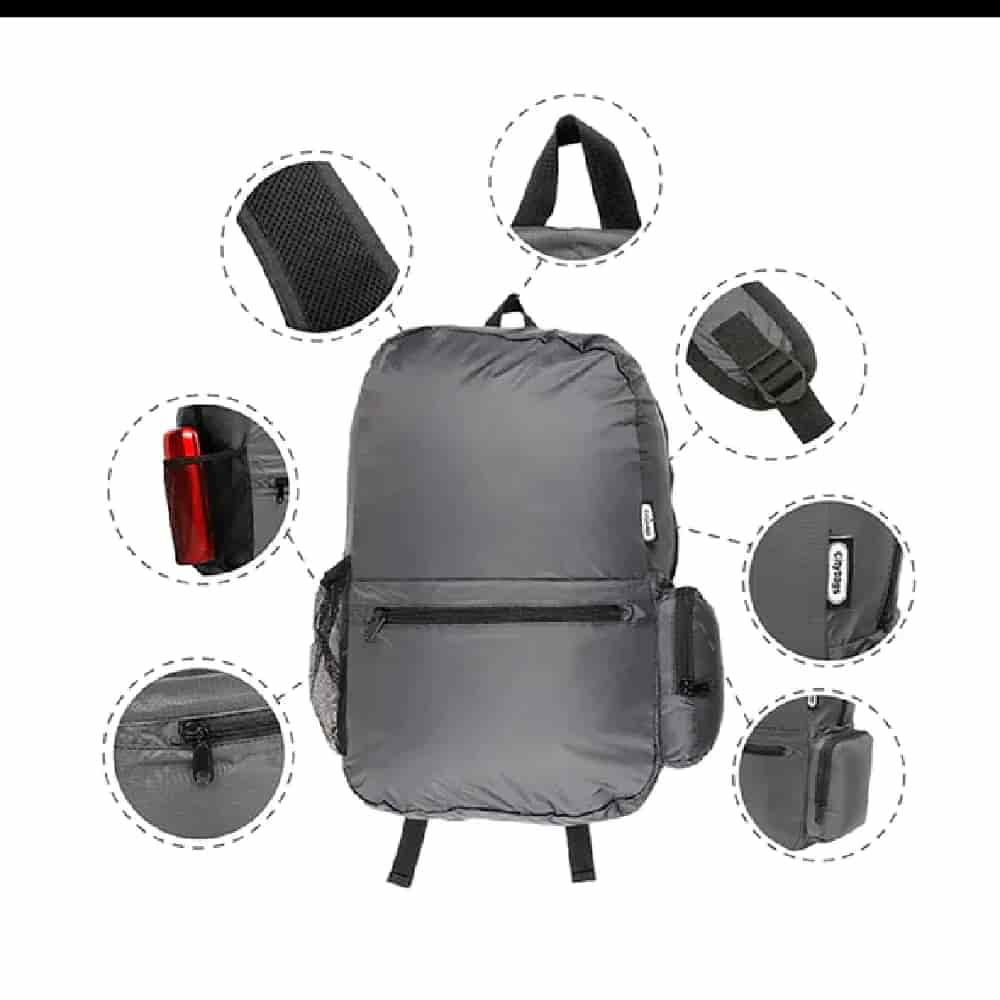 Morral Plegable ULTRA Estampado Neon Citybags Multicolor - miniatura 8