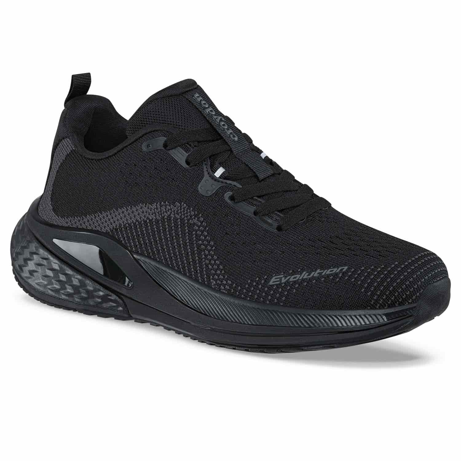 Tenis Running Neldra Negro-Negro Croydon Para Hombre - miniatura 1