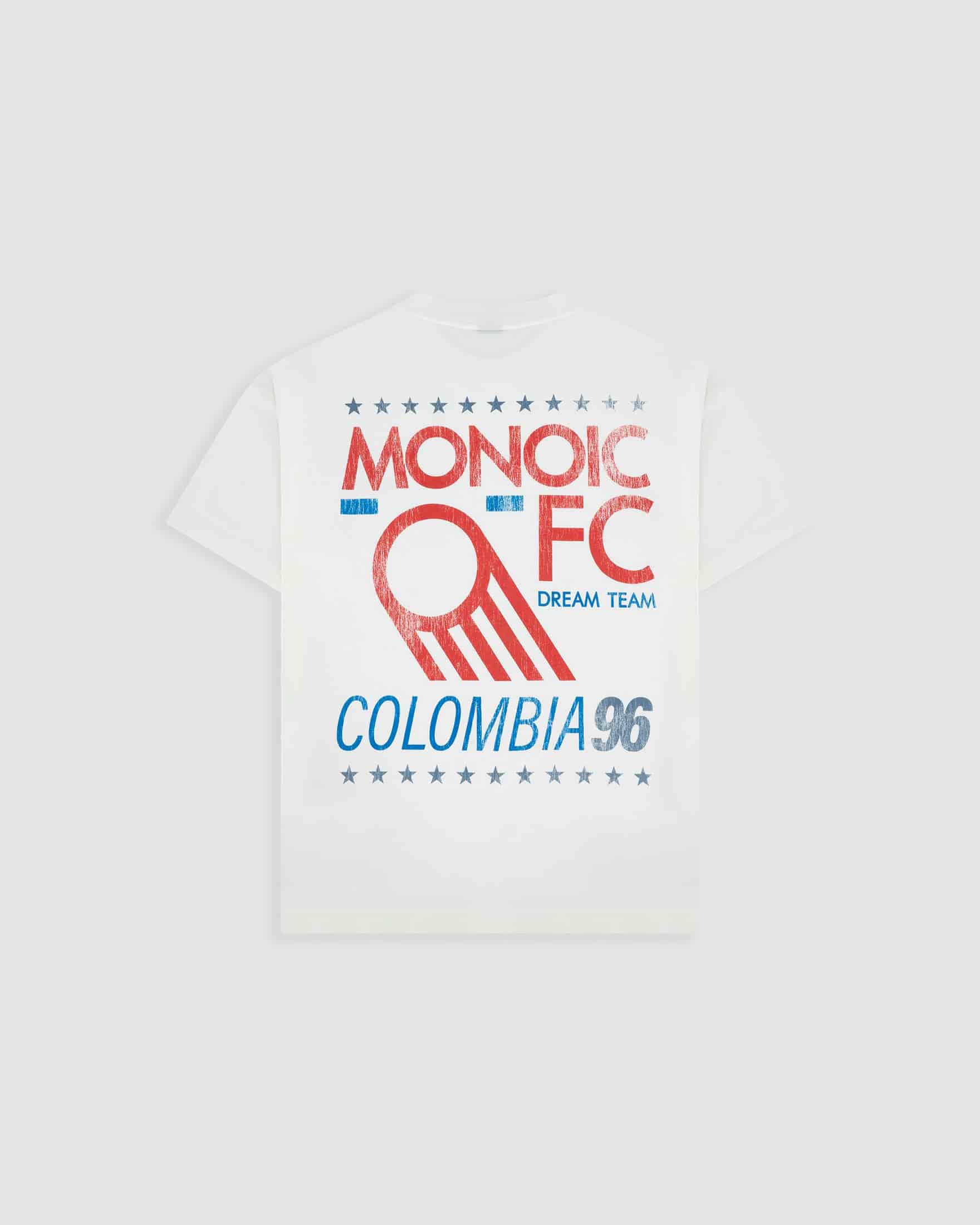 Camiseta Boxy Fit MONOIC F.C - Off White - miniatura 1
