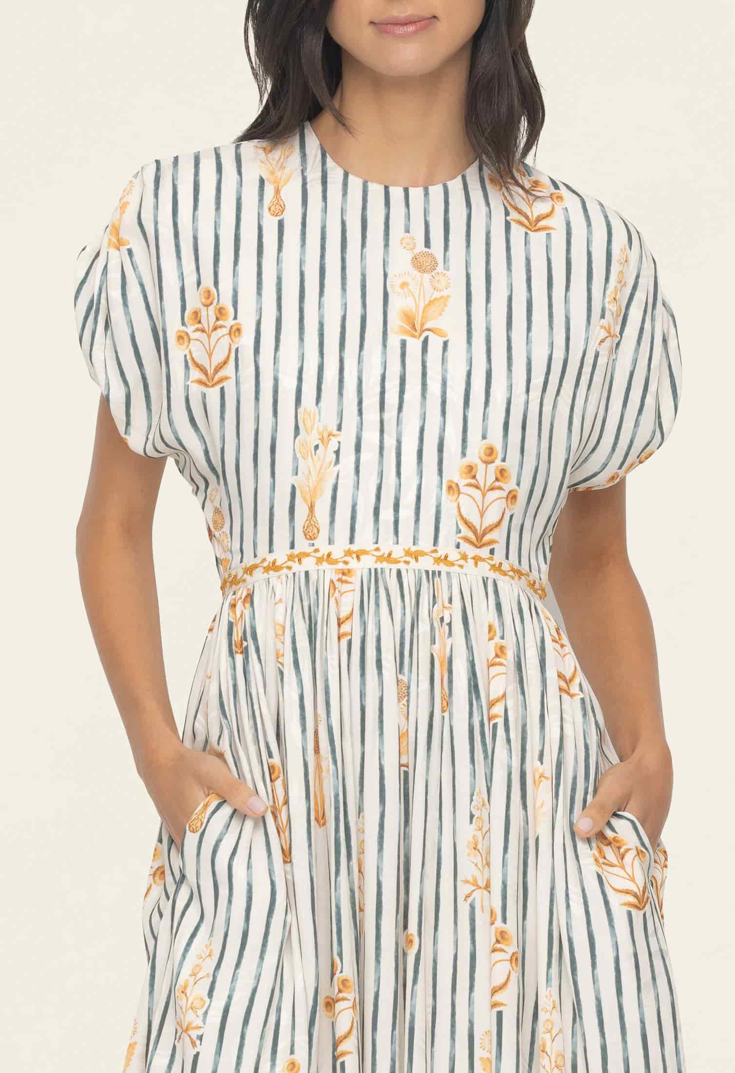 Aire Herbario Maxi Dress - miniatura 5