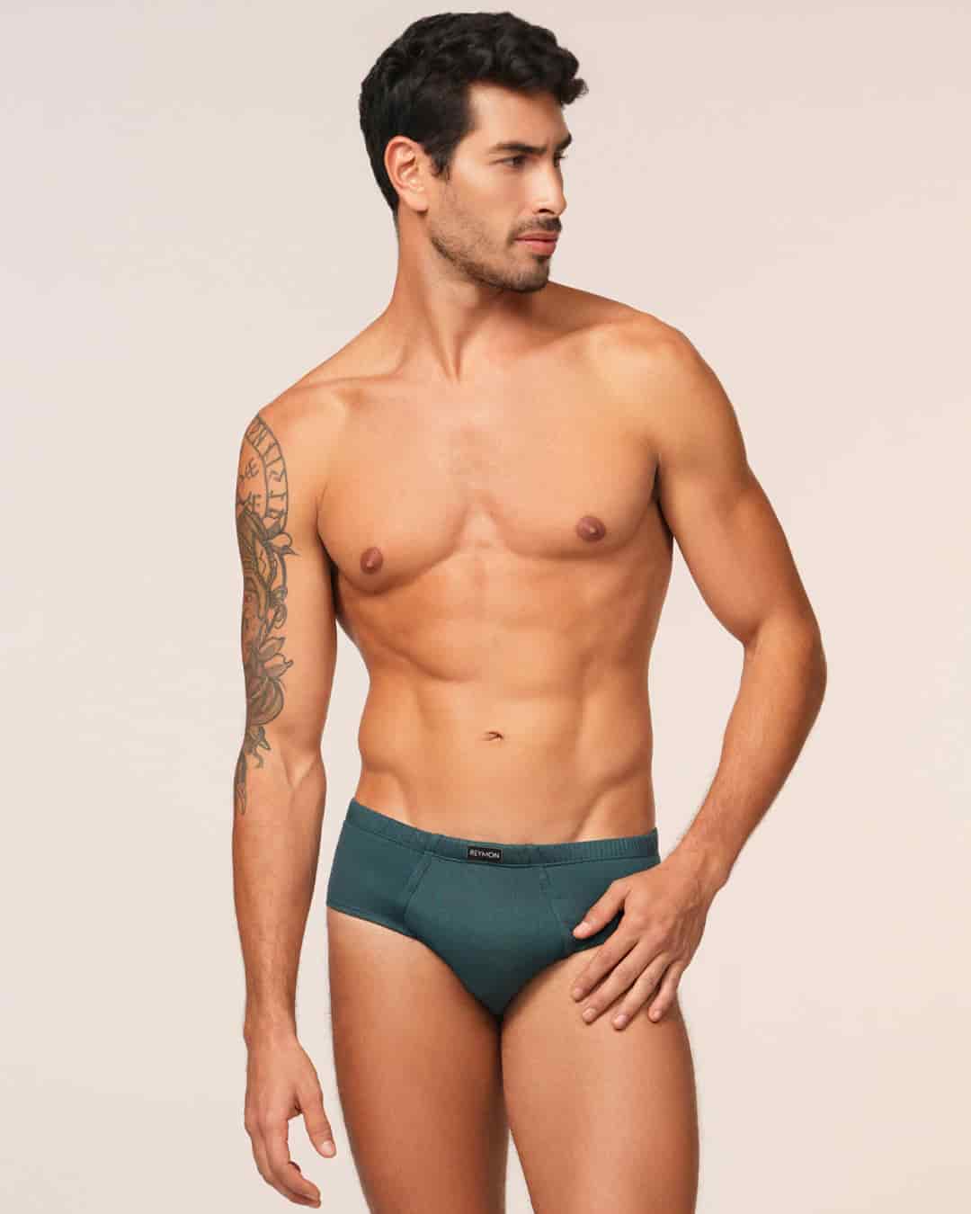 Pantaloncillo clásico Algodón con bragueta Ref.2011 - miniatura 5