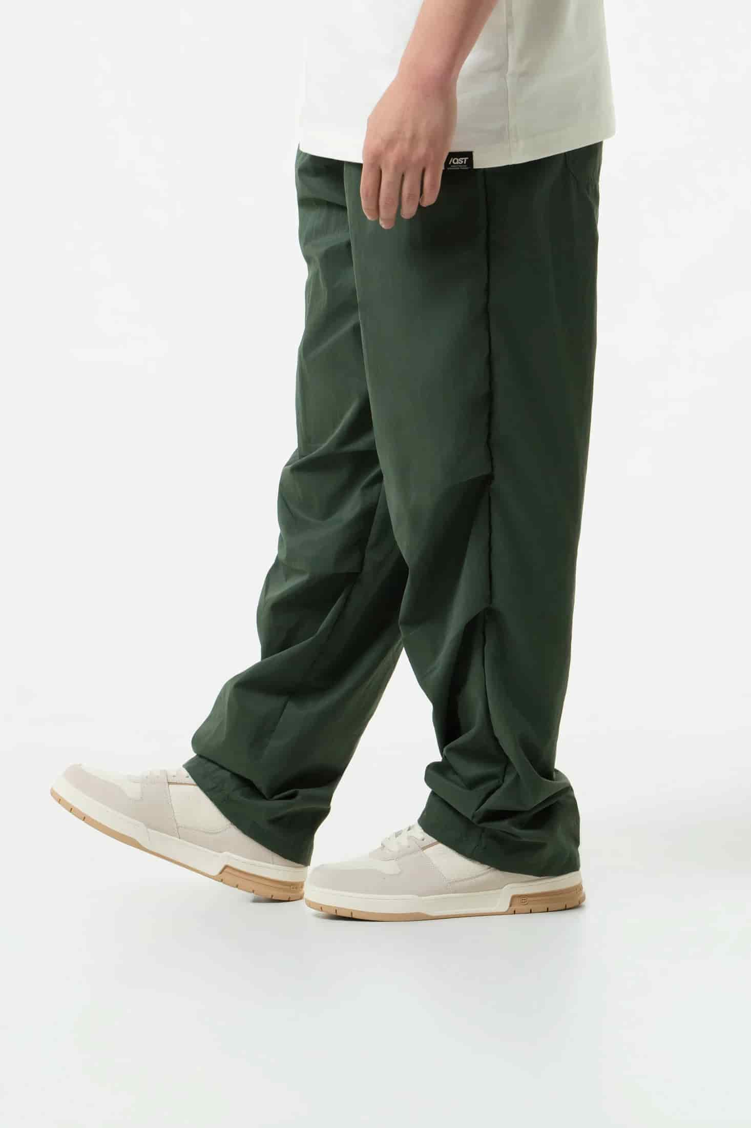 PANTALON JOGG COLOR VERDE MILITAR - miniatura 3