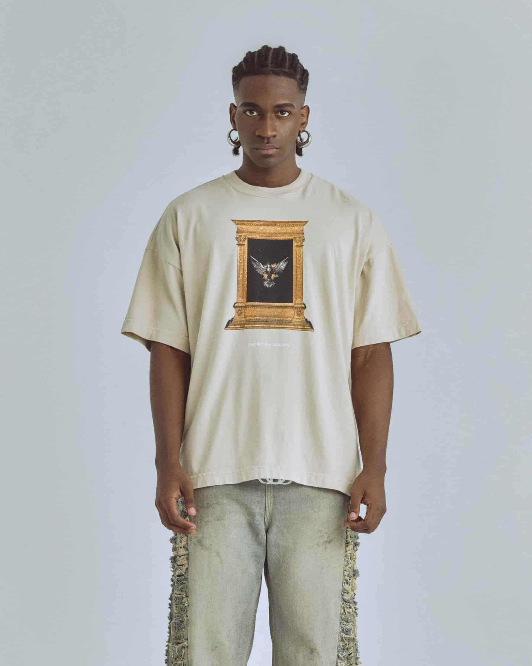 Santa Unión Holy Ghost Tshirt Cream - miniatura 2