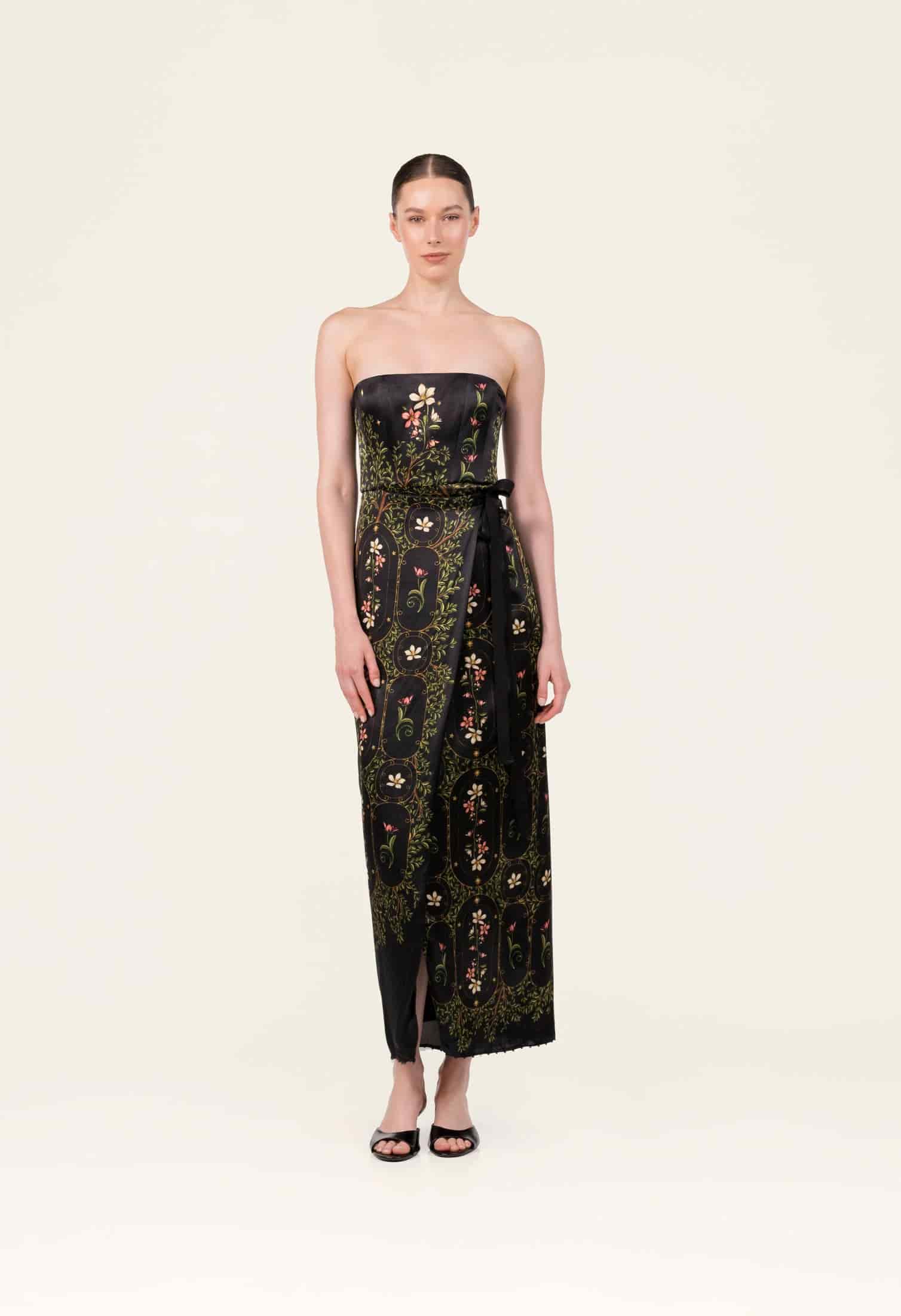 Cinéfila Noche Maxi Dress - miniatura 5