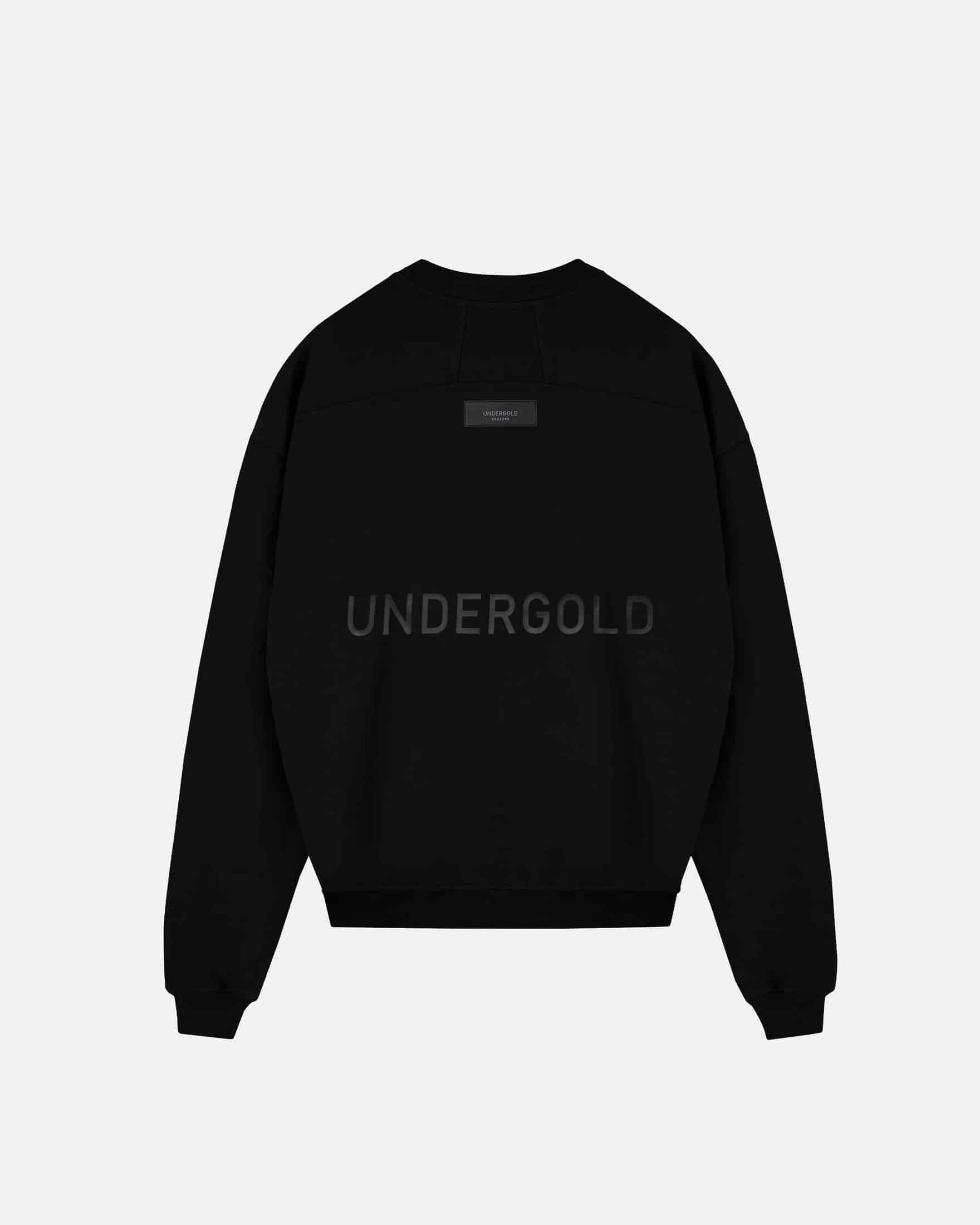 Line Logo Crewneck Black - miniatura 1