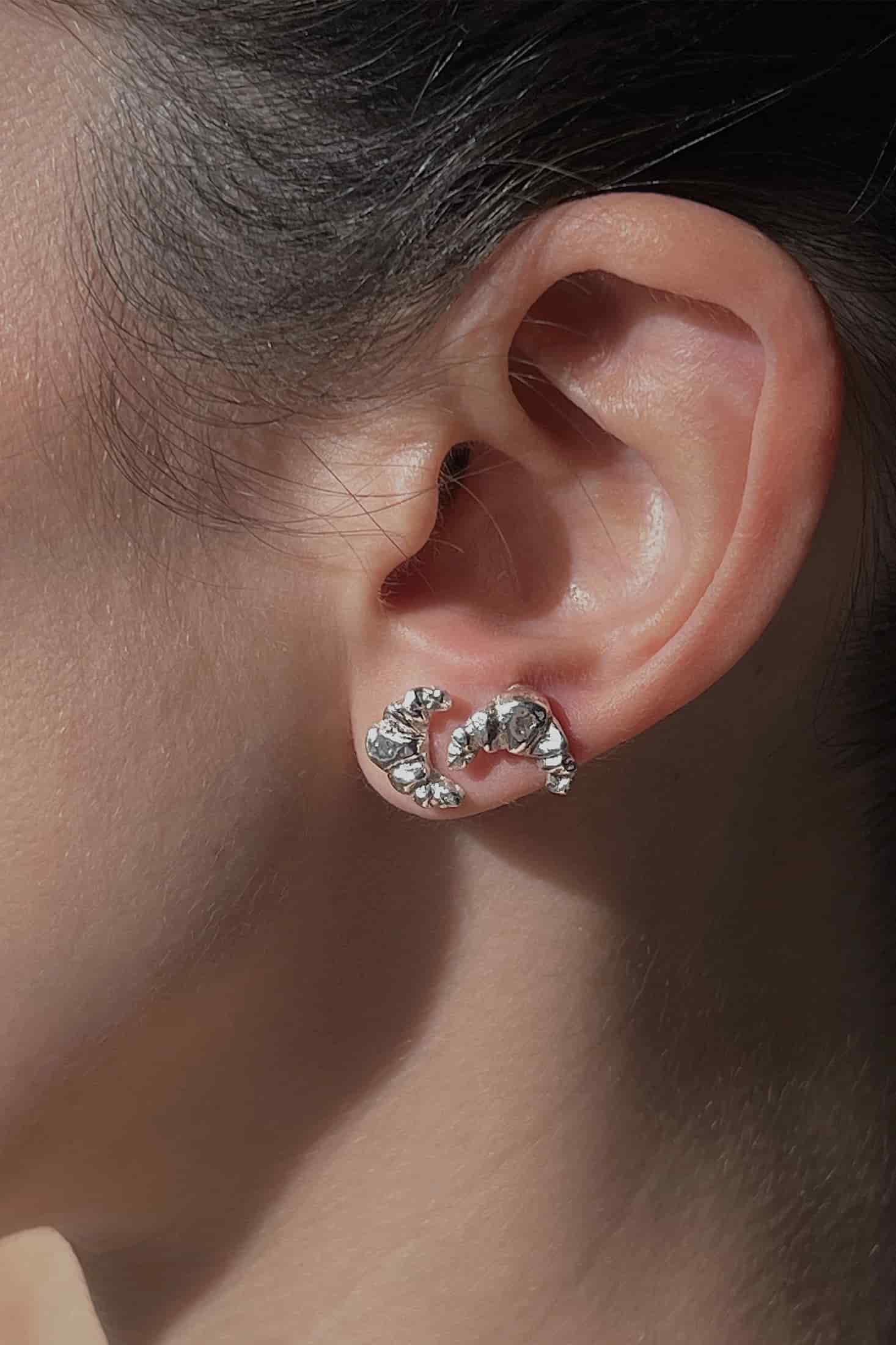 Aretes Croissant Mini - miniatura 4