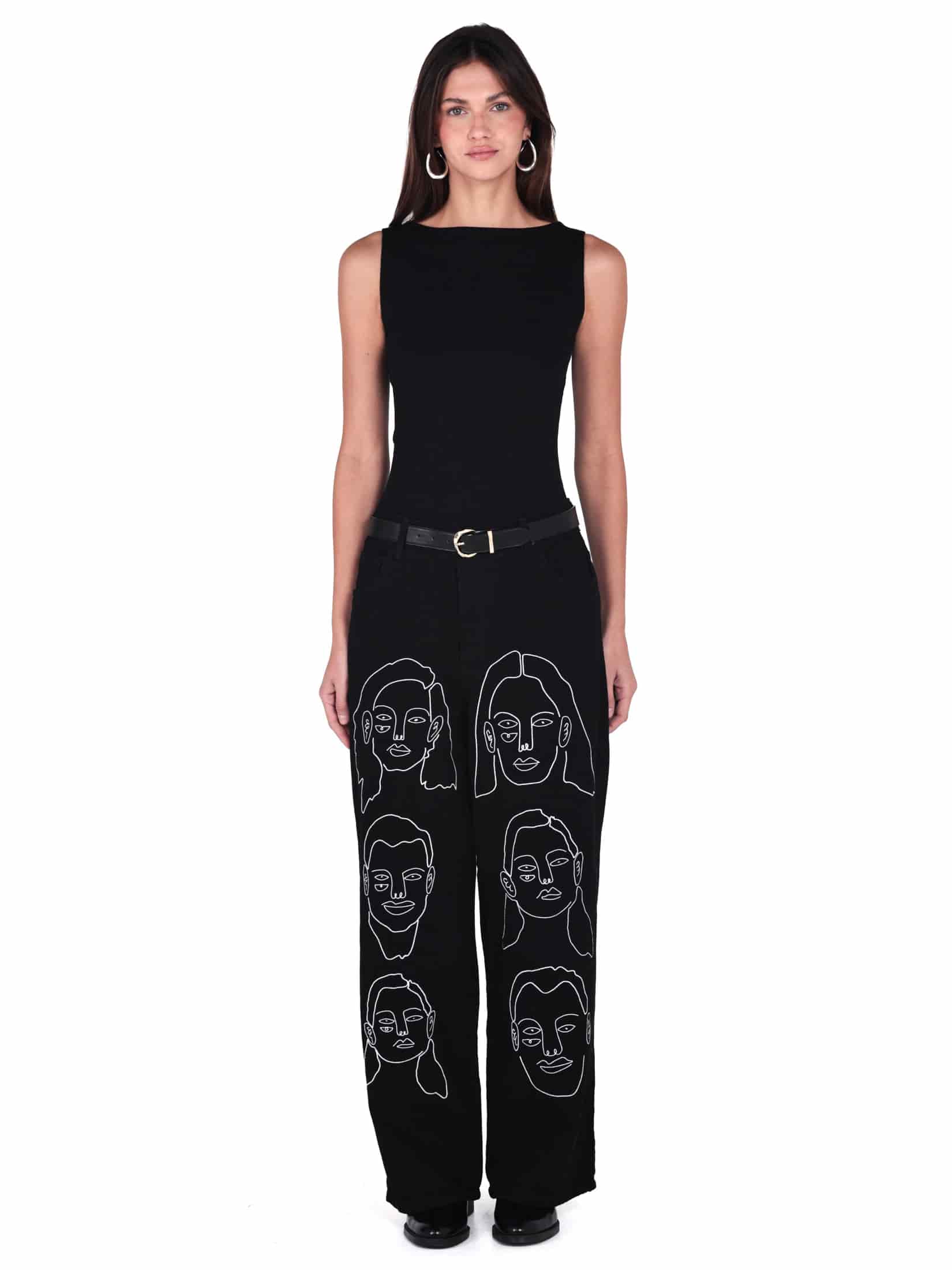 Pantalon Familia Negro - miniatura 2