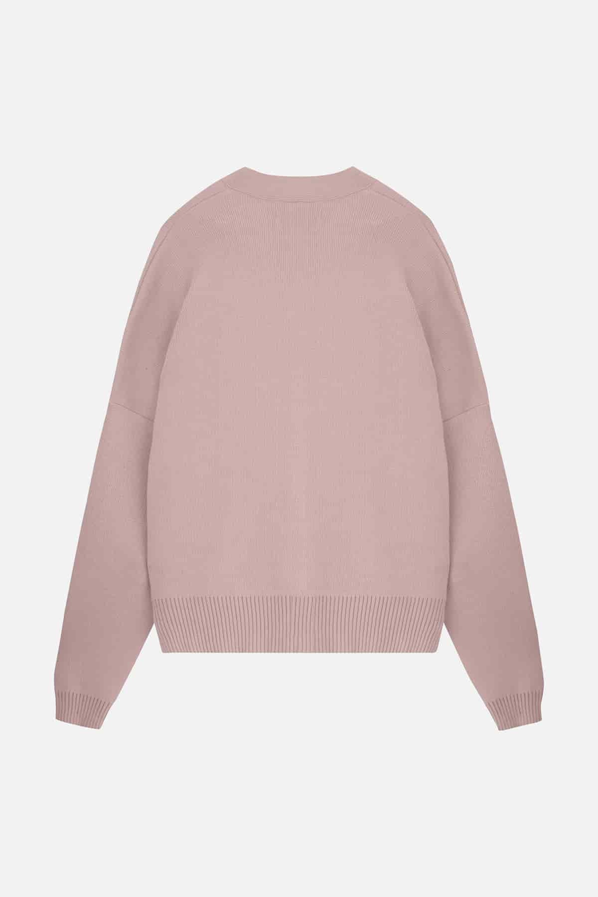 SIGNATURE CARDIGAN PALO ROSA - miniatura 2