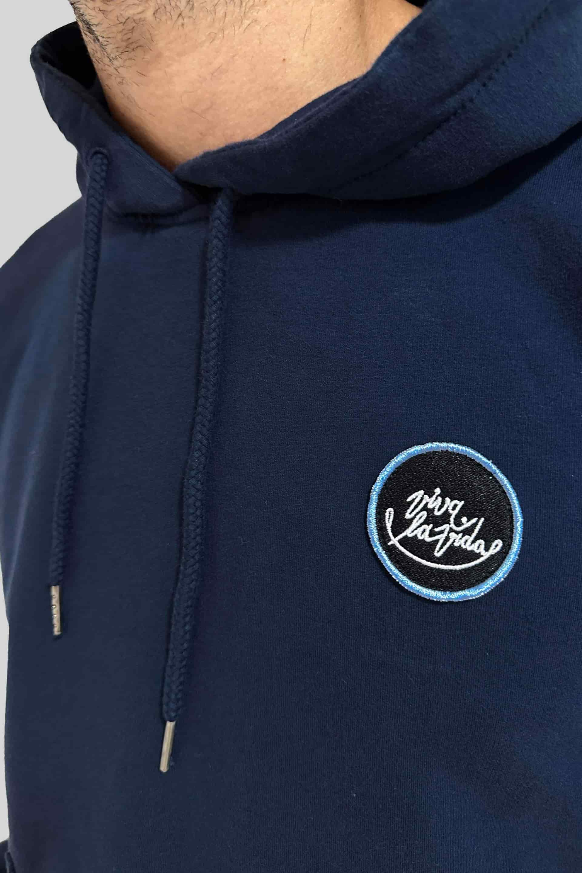 HOODIE VLV NAVY - miniatura 2
