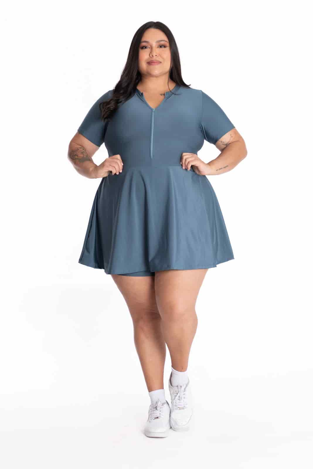Vestido Venus Azul - miniatura 8