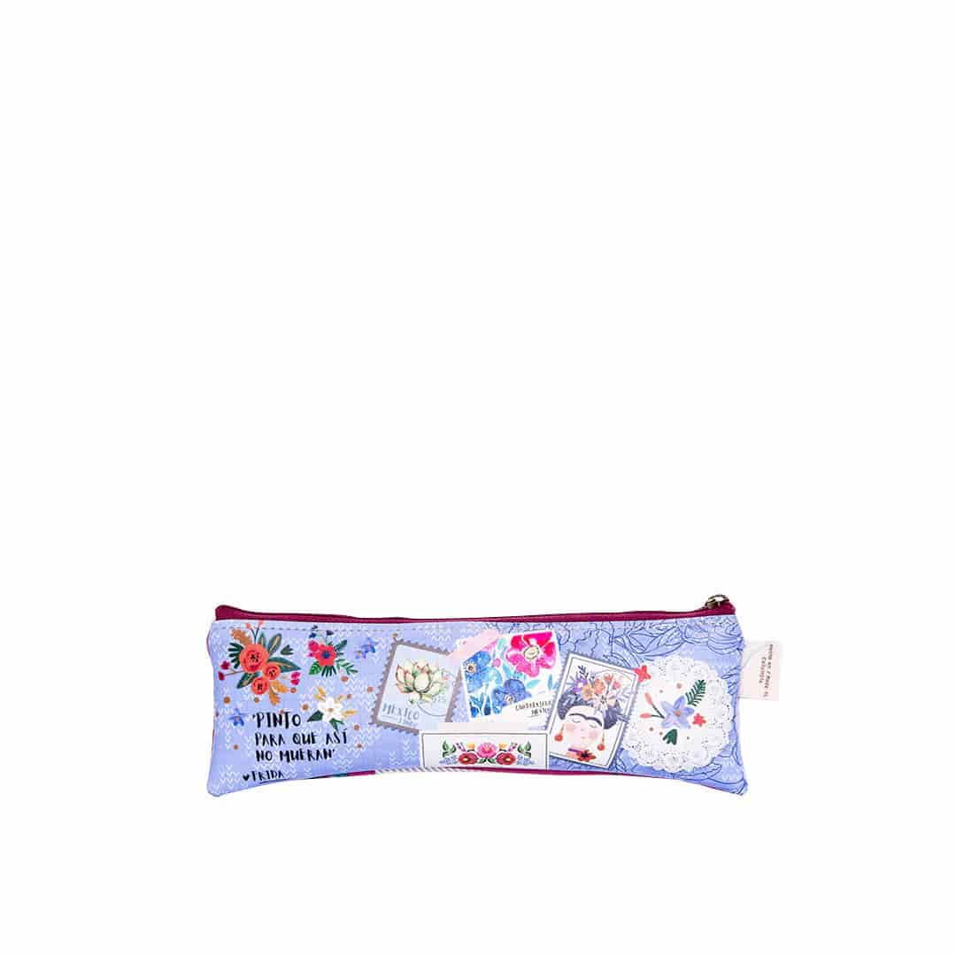 Portalapicero Para Mujer Estampado Con Cremallera Viva La Vida - miniatura 2