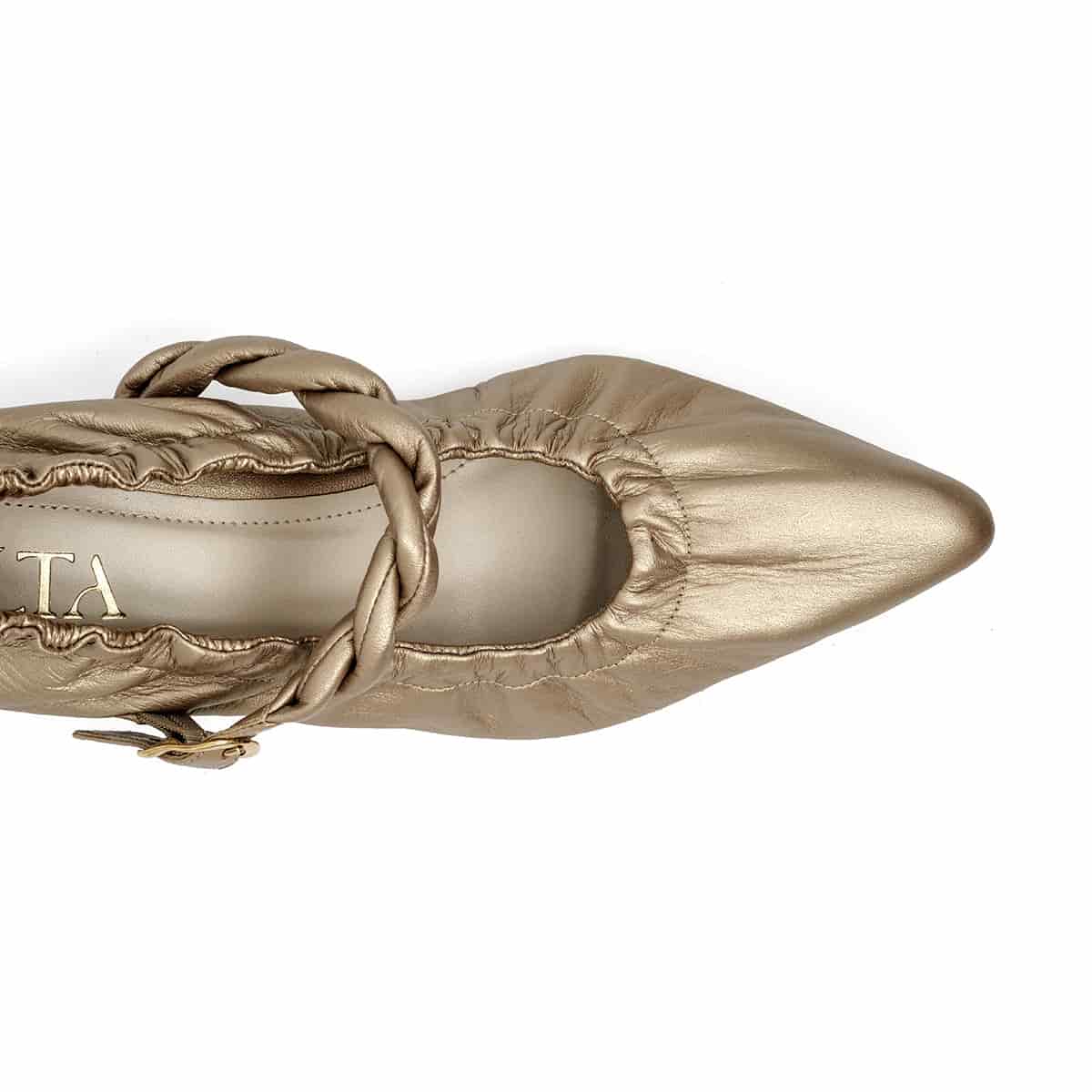 DONELLA GOLD HEELS - miniatura 3