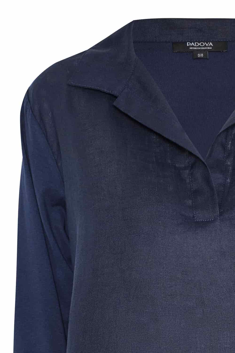 Blusa new provenza azul navy - miniatura 2