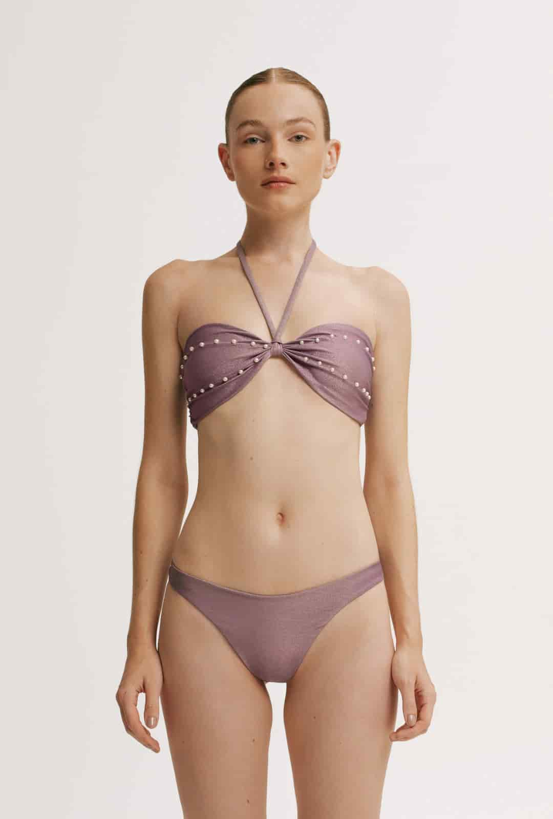 Top de Bikini Arya Malva - miniatura 1