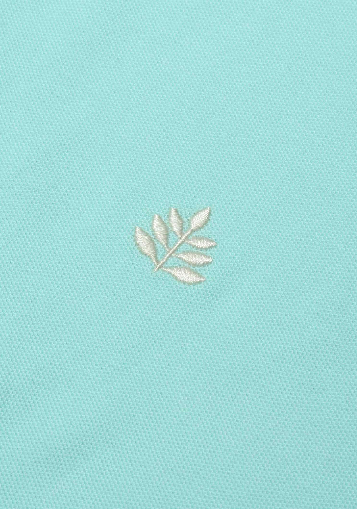 Camiseta Tipo Polo Verde Claro L-Mar - miniatura 5