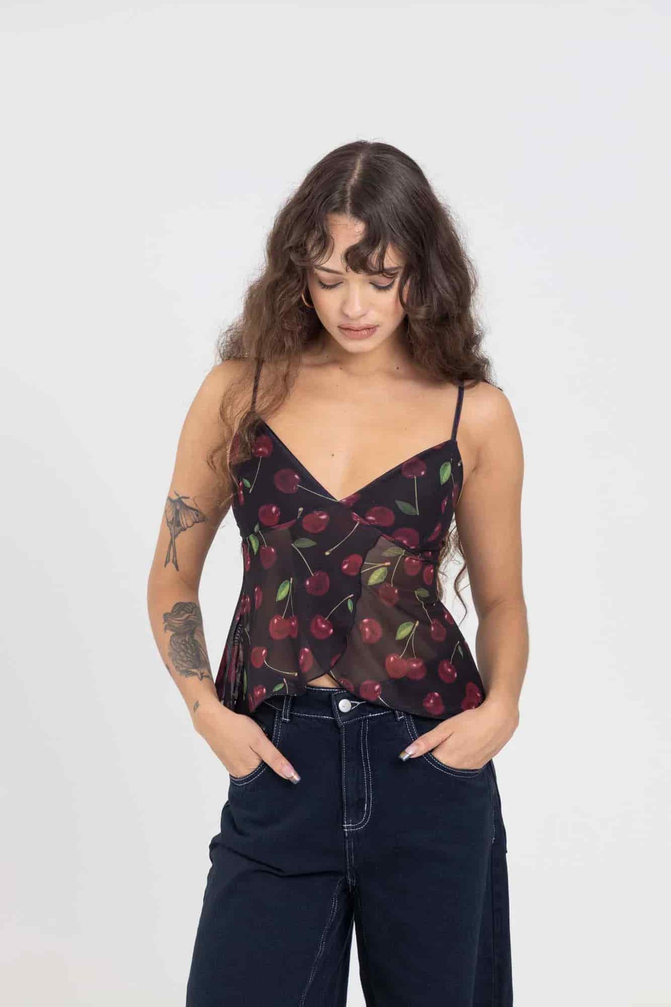 CHERRY MESH TOP - miniatura 14