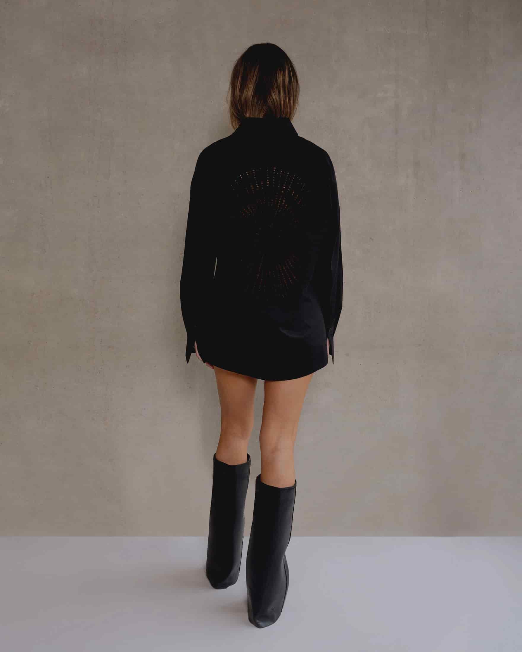 Danielle Black Shirt - miniatura 1