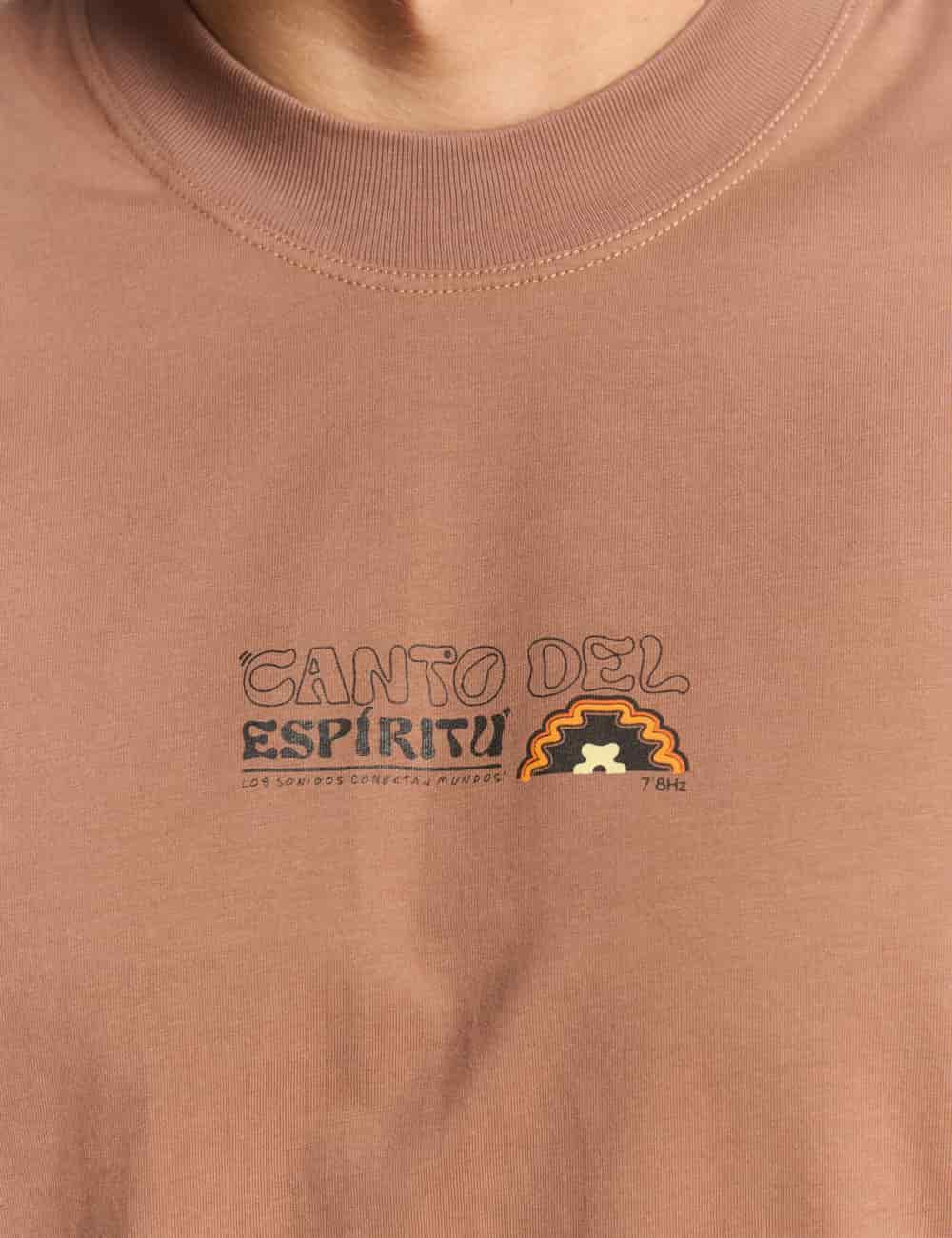 Camiseta regular fit Origen marron - miniatura 6