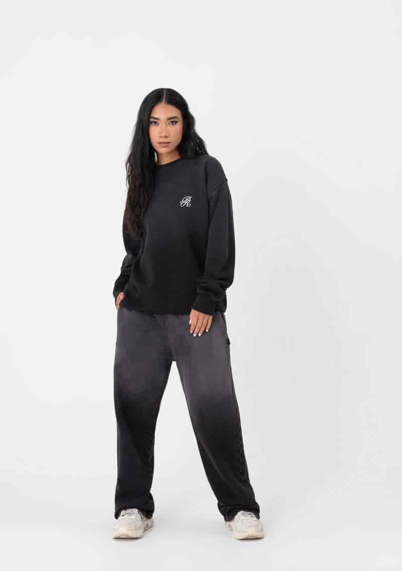 Atelier Black washed jogger - miniatura 3