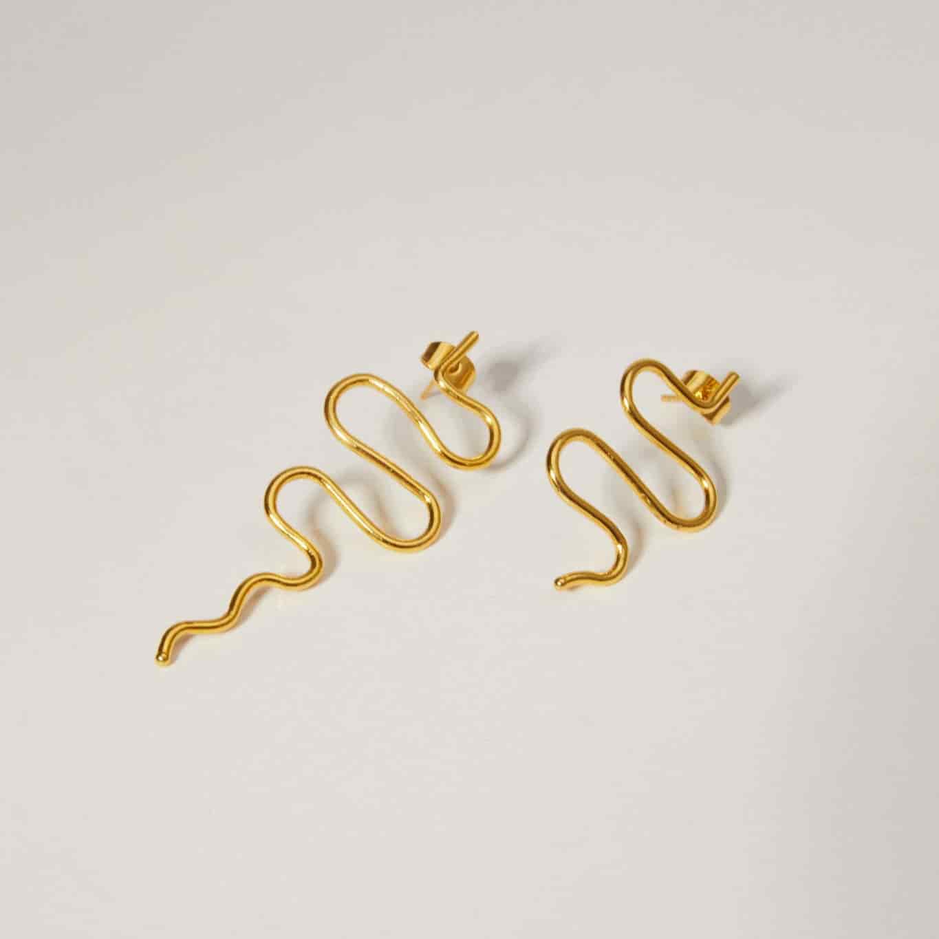 Snake Duo Earrings - miniatura 2