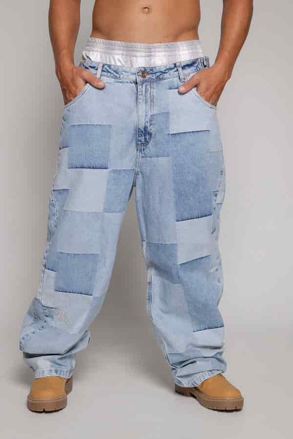 Baggy Remainder Cuadros - miniatura 5