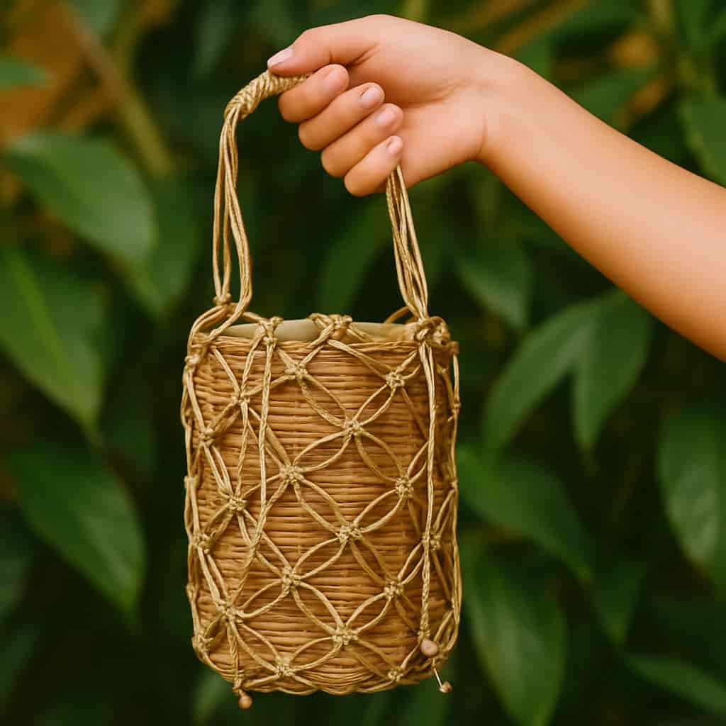 Golden Bloom Cono Bag - miniatura 2
