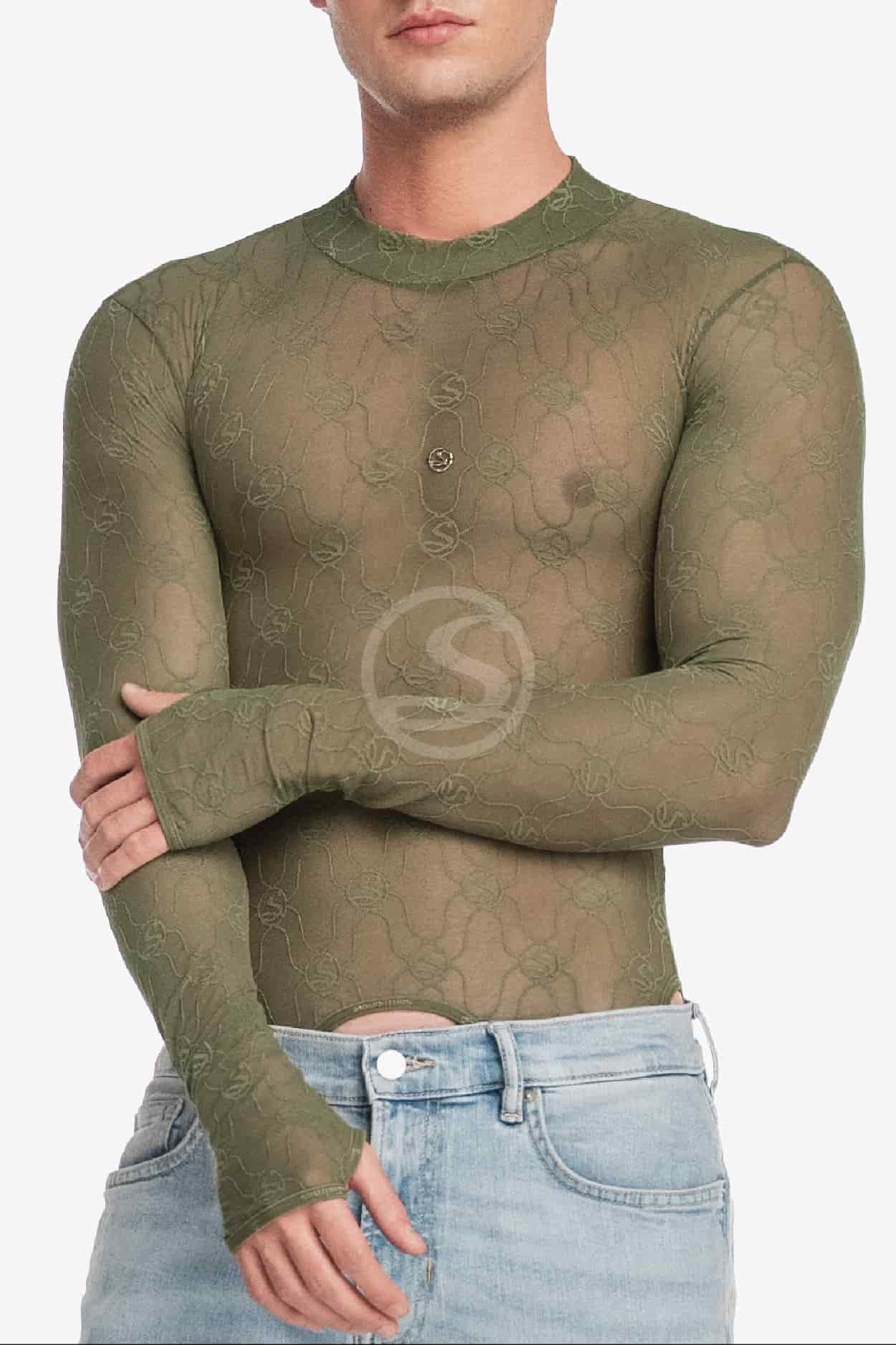 Mesh Linaje Verde Santísimas Men Ref. S-669 - miniatura 3