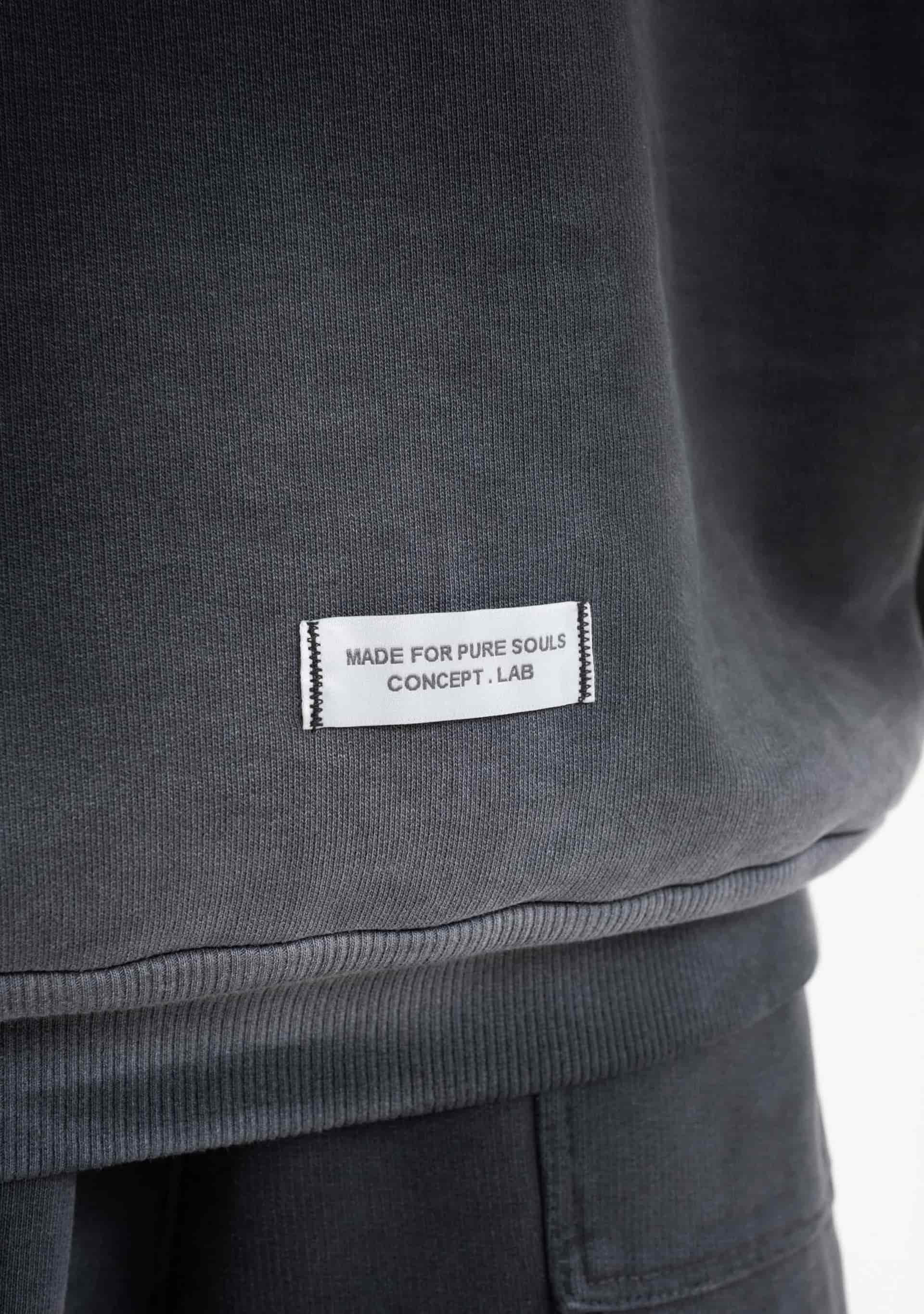 Across The Lines Black Hoodie - miniatura 9